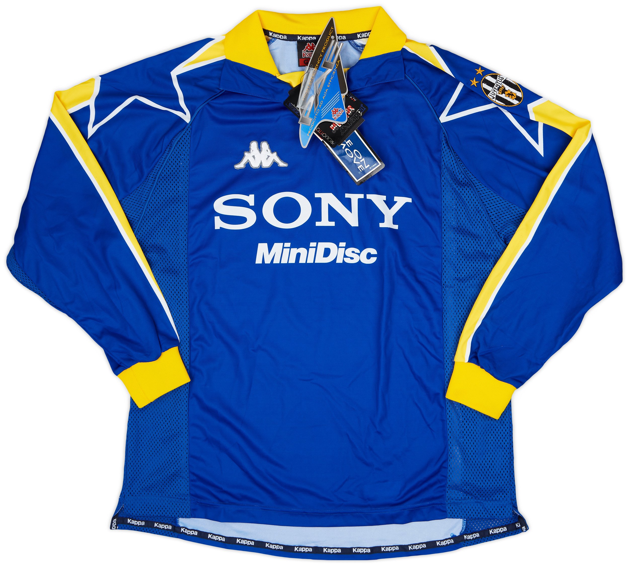 Kappa97/98” Juventusオフィシャルウィンドセット 2L 青 1997-98 Juventus Kappa 1/4 Zip Track Jacket - 8/10 - (S)