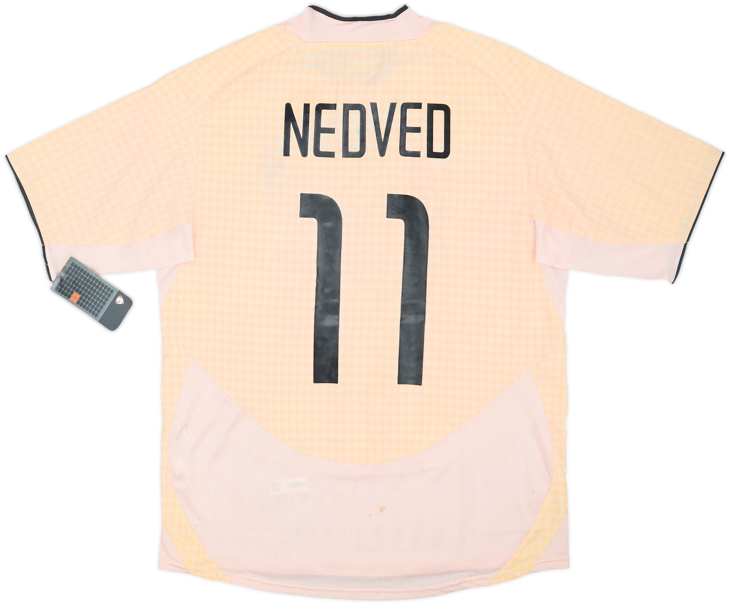 2003-04 Juventus European Player Issue Away Shirt Nedved #11 (L)