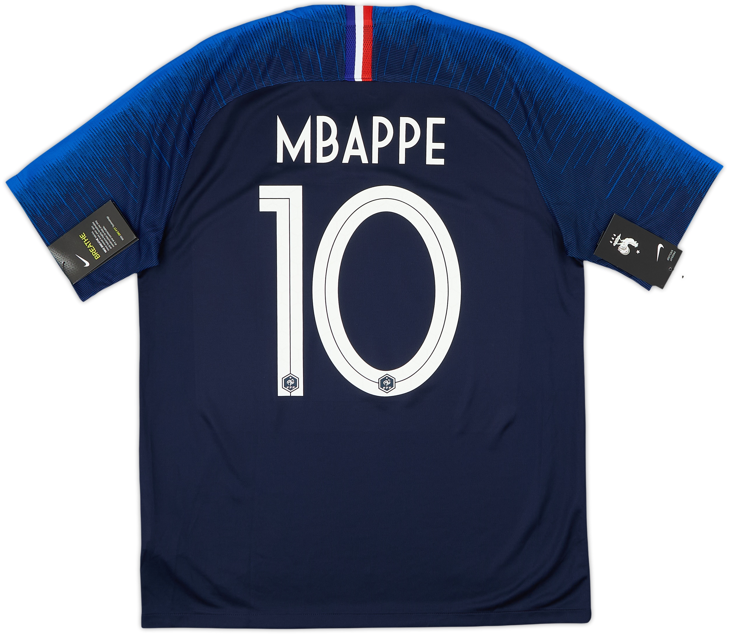 2018 France Home Shirt Mbappe #10 (L)