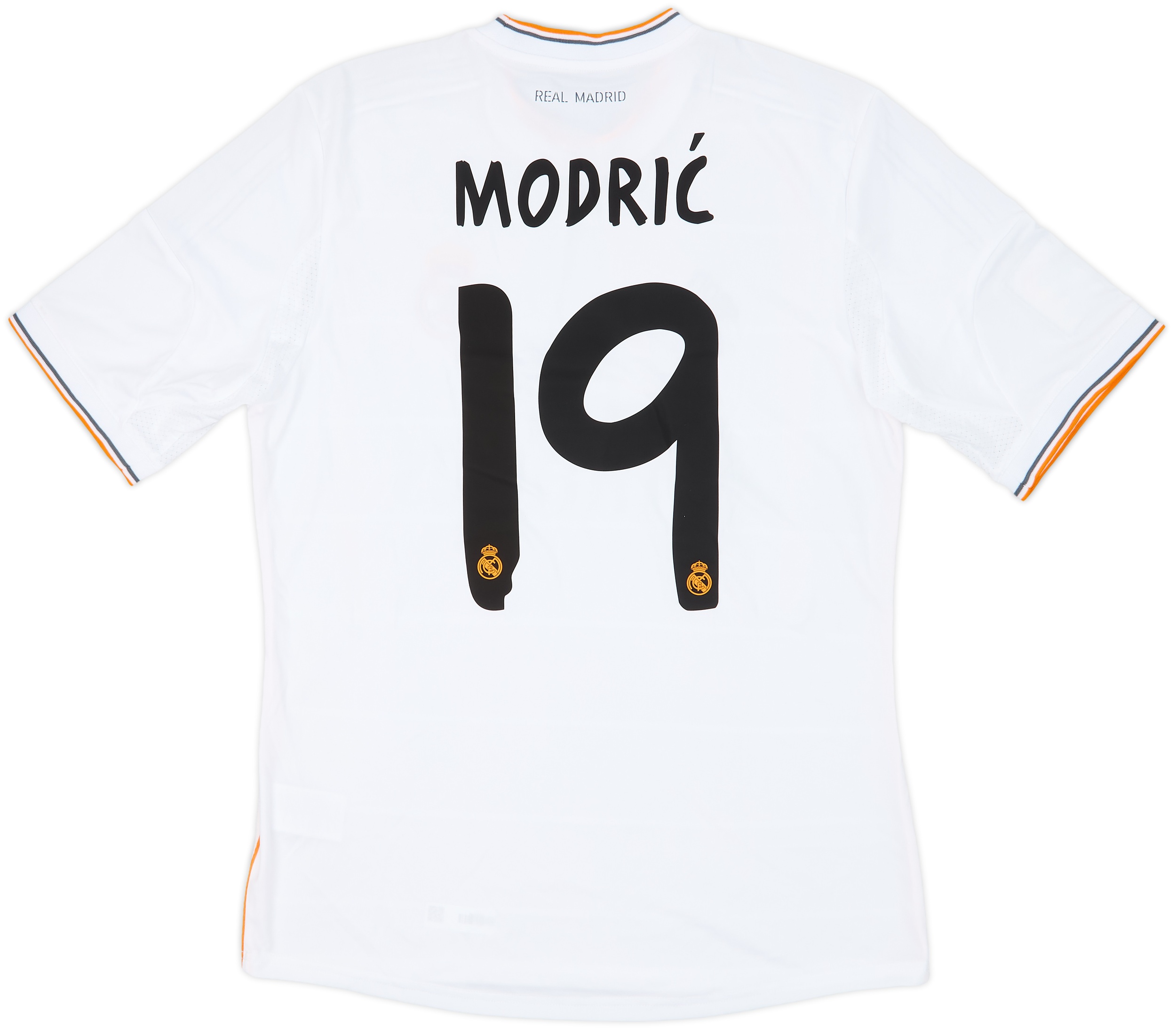 2013-14 Real Madrid Home Shirt Modric #19 (M)