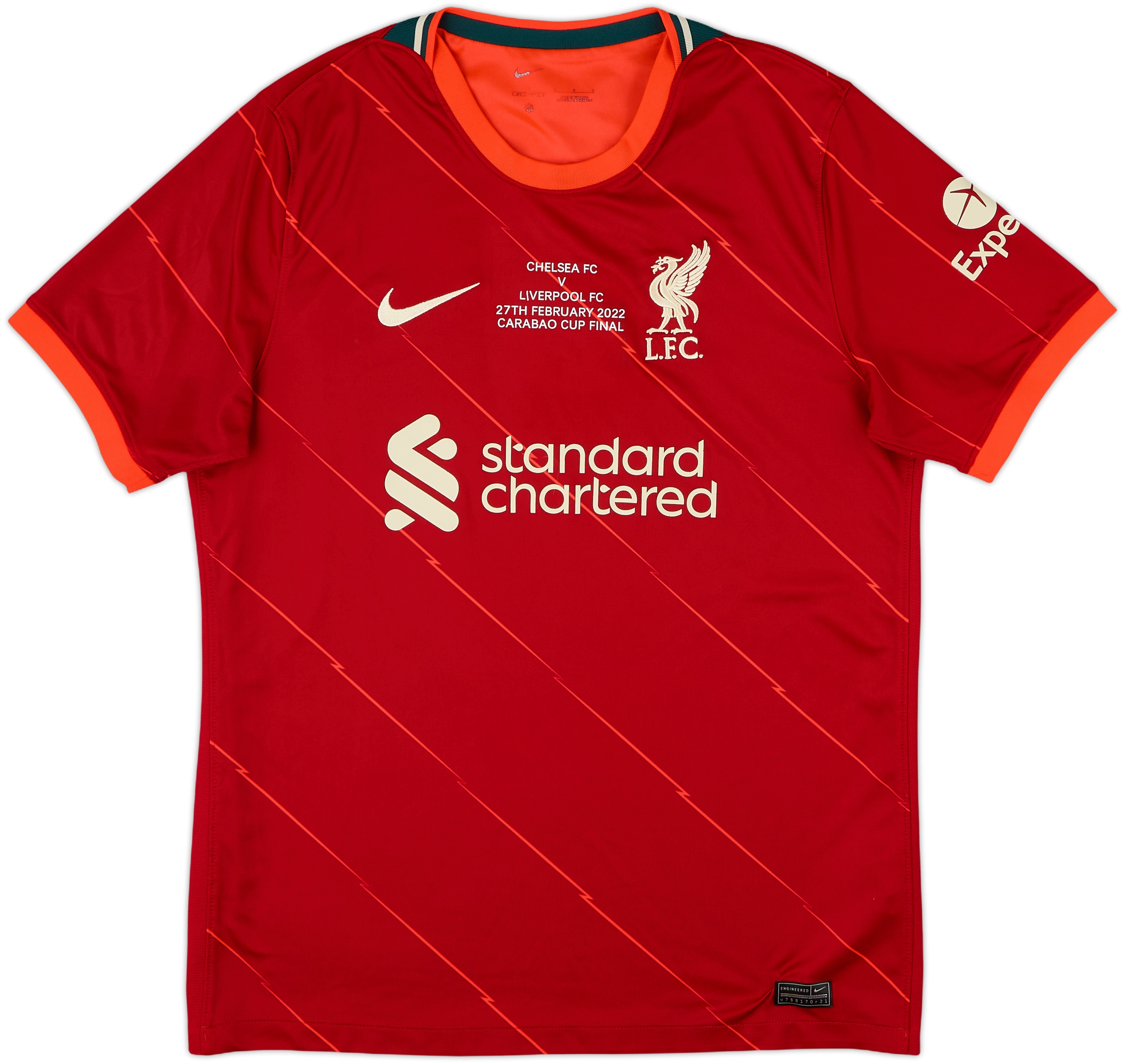 Liverpool FC 2022 DRI-FIT シャツ Lサイズ 2021-22 Liverpool Home Shirt - 7/10 - (L)