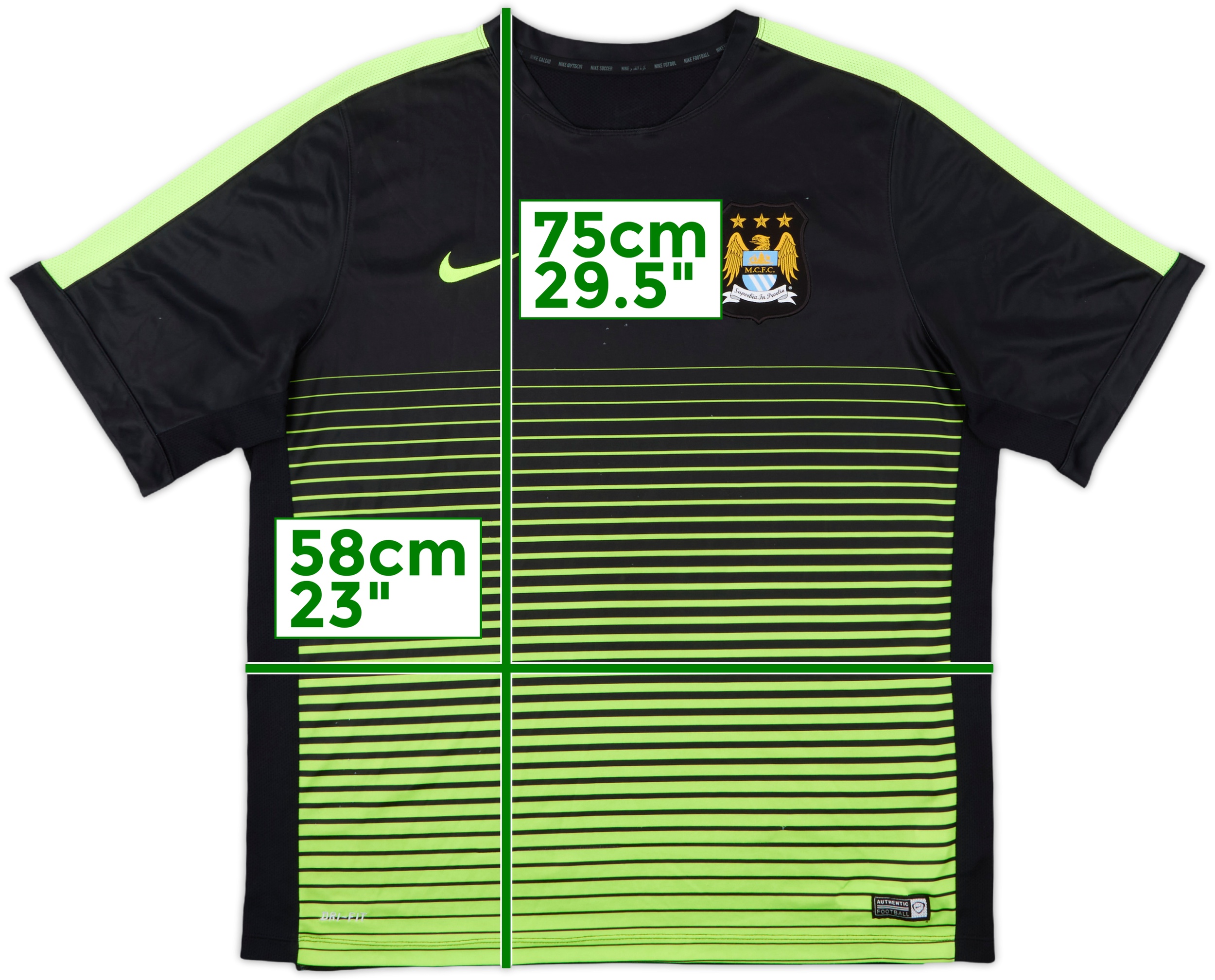 2014-15 Manchester City Nike Training Shirt - 7/10 - (XXL)