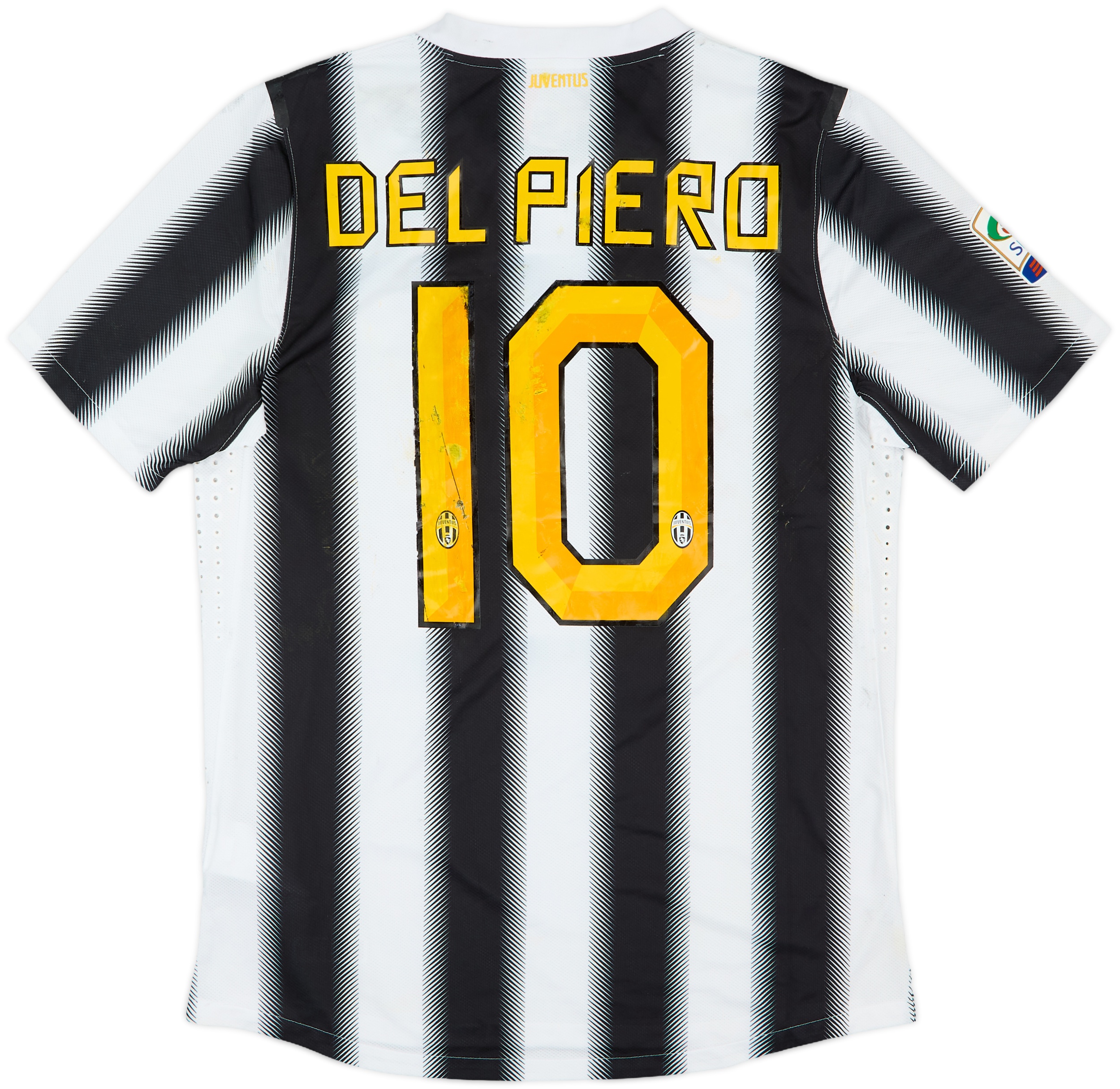 2011-12 Juventus Authentic Home Shirt Del Piero #10 (L)
