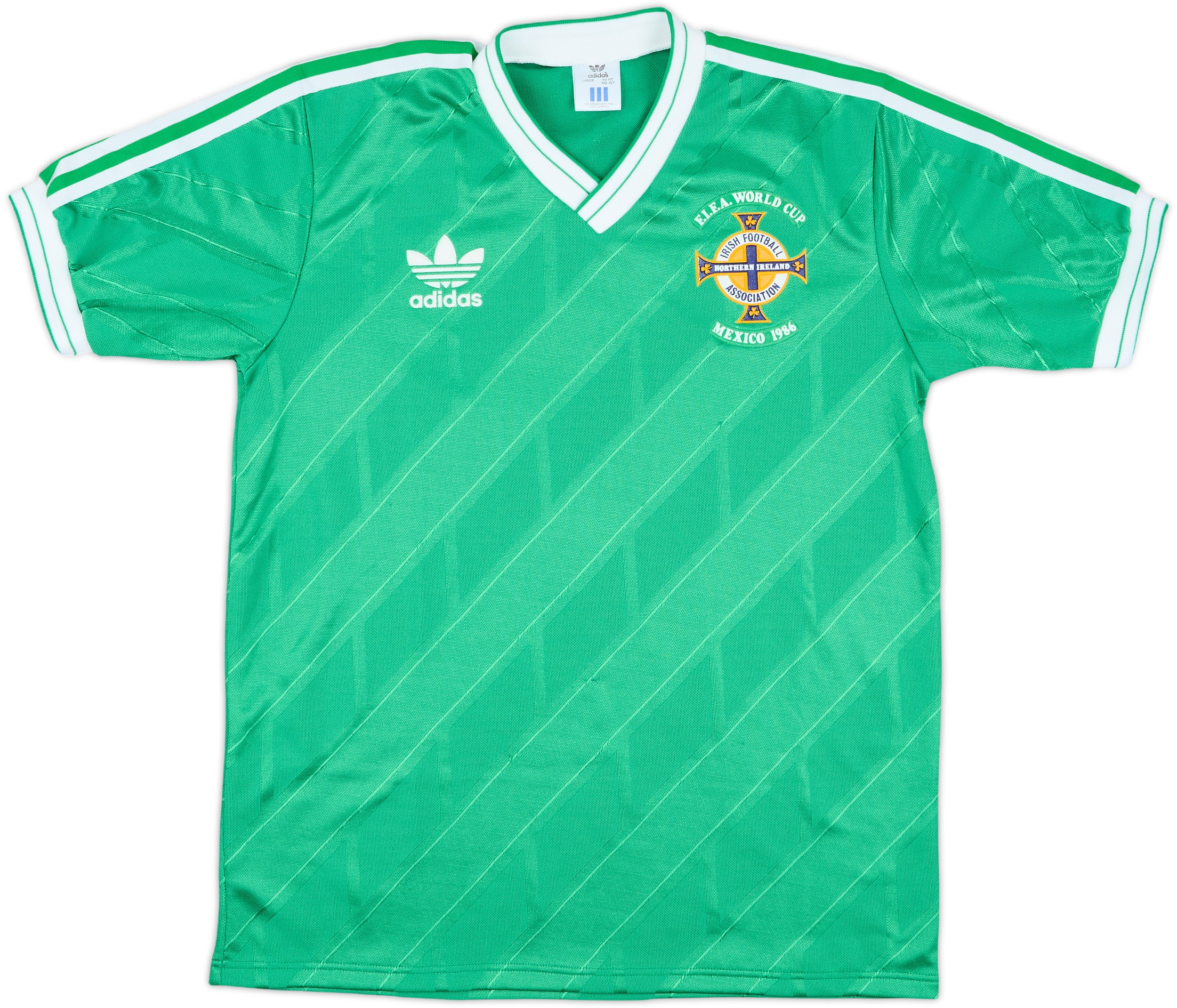 北アイルランド代表 1986 ユニフォームMADE IN UK 北アイルランド代表