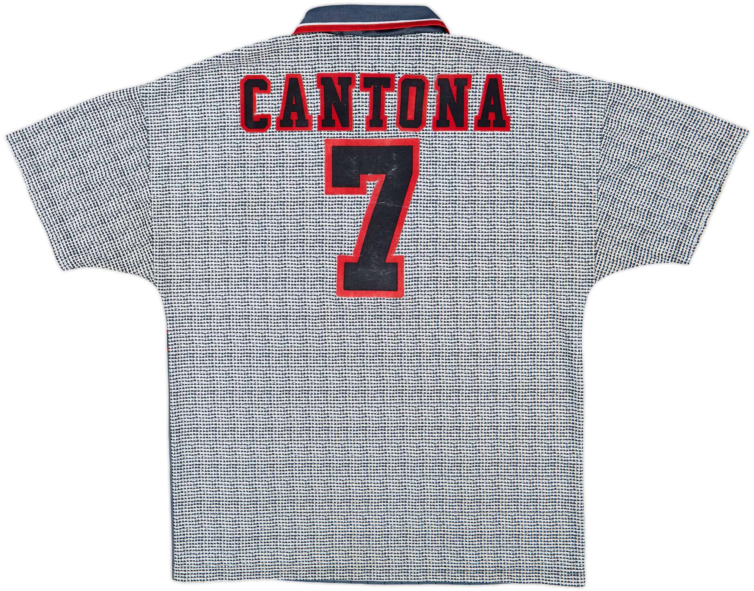 Maillot Encadré Eric Cantona - Manchester United 1995/6 - Cadre Collection