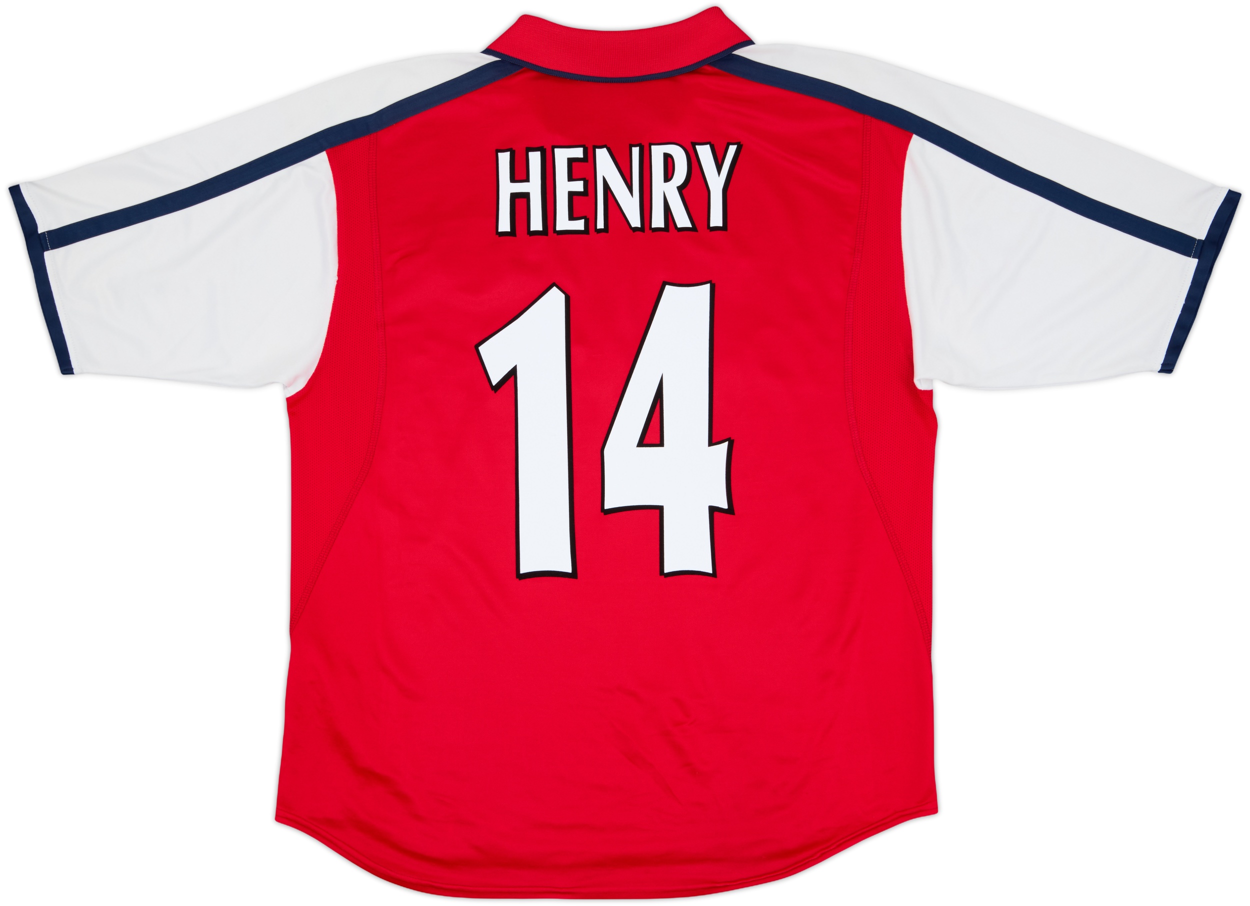 2000-02 Arsenal Home Shirt Henry #14 - 4/10 - (M)