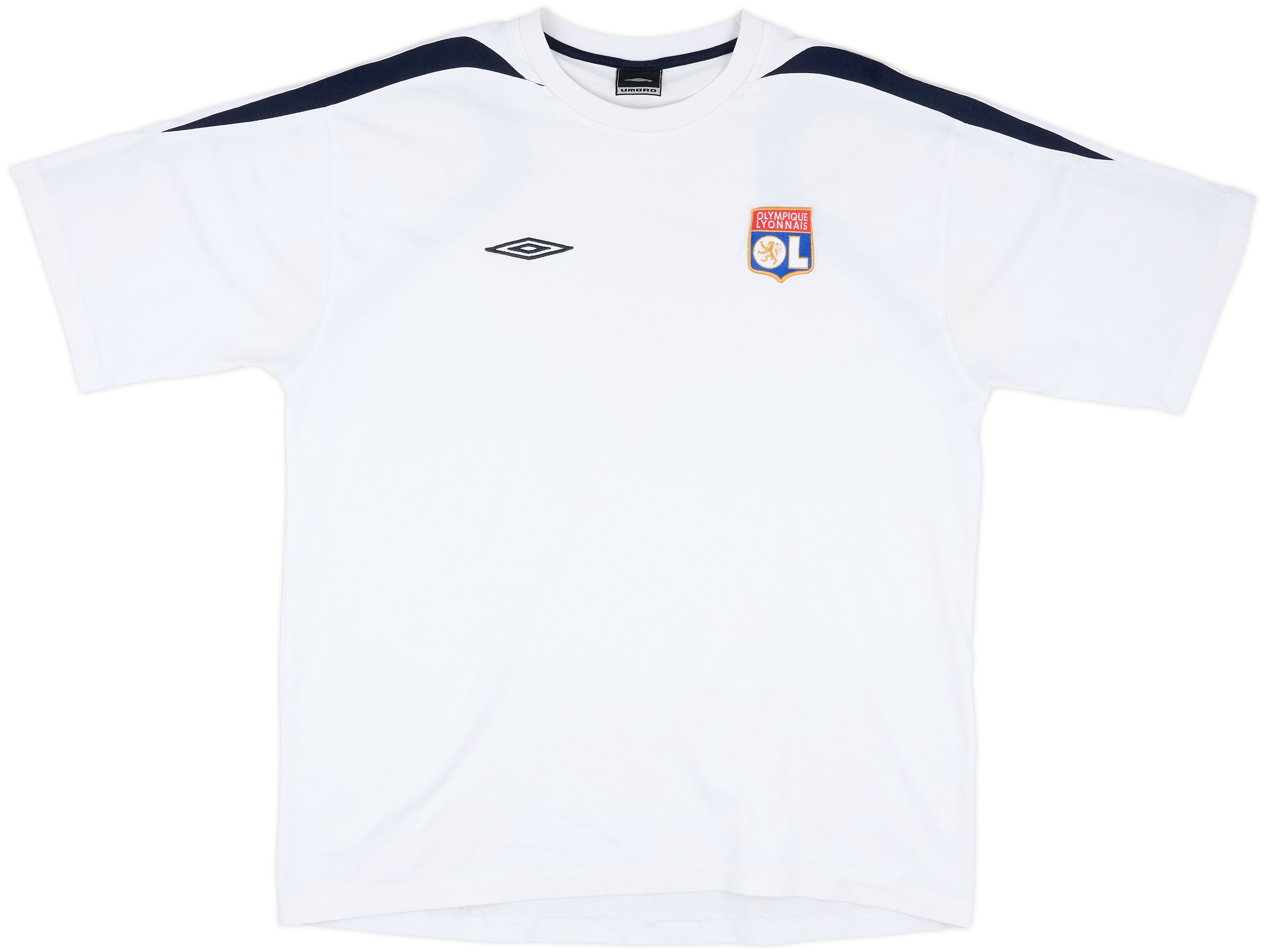 2002-03 Lyon Umbro Cotton Tee - 9/10 - (XXL)