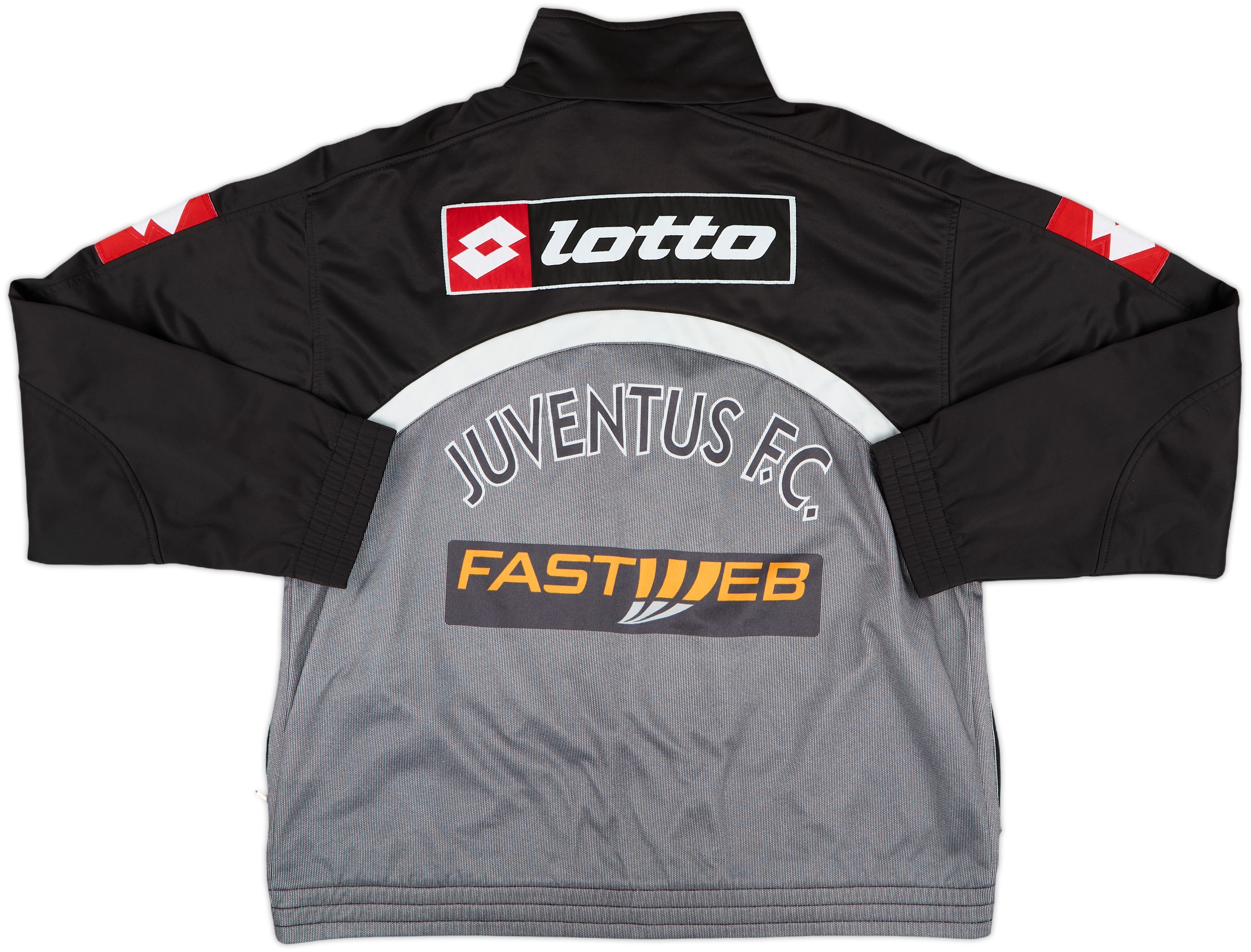 2001-02 Juventus Lotto Track Jacket - 9/10 - (L)