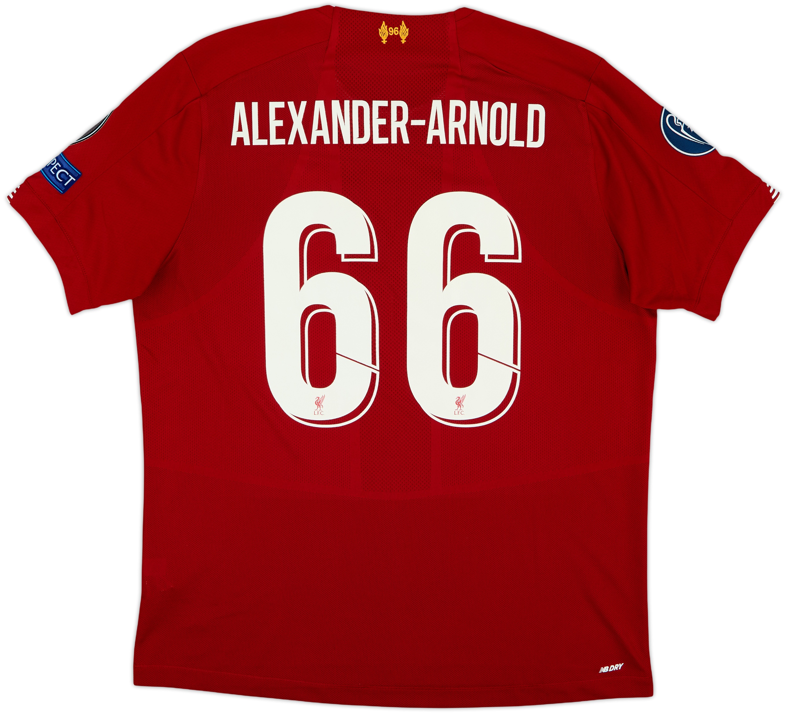 2019-20 Liverpool Home Shirt Alexander-Arnold #66 - 8/10 - (XL)