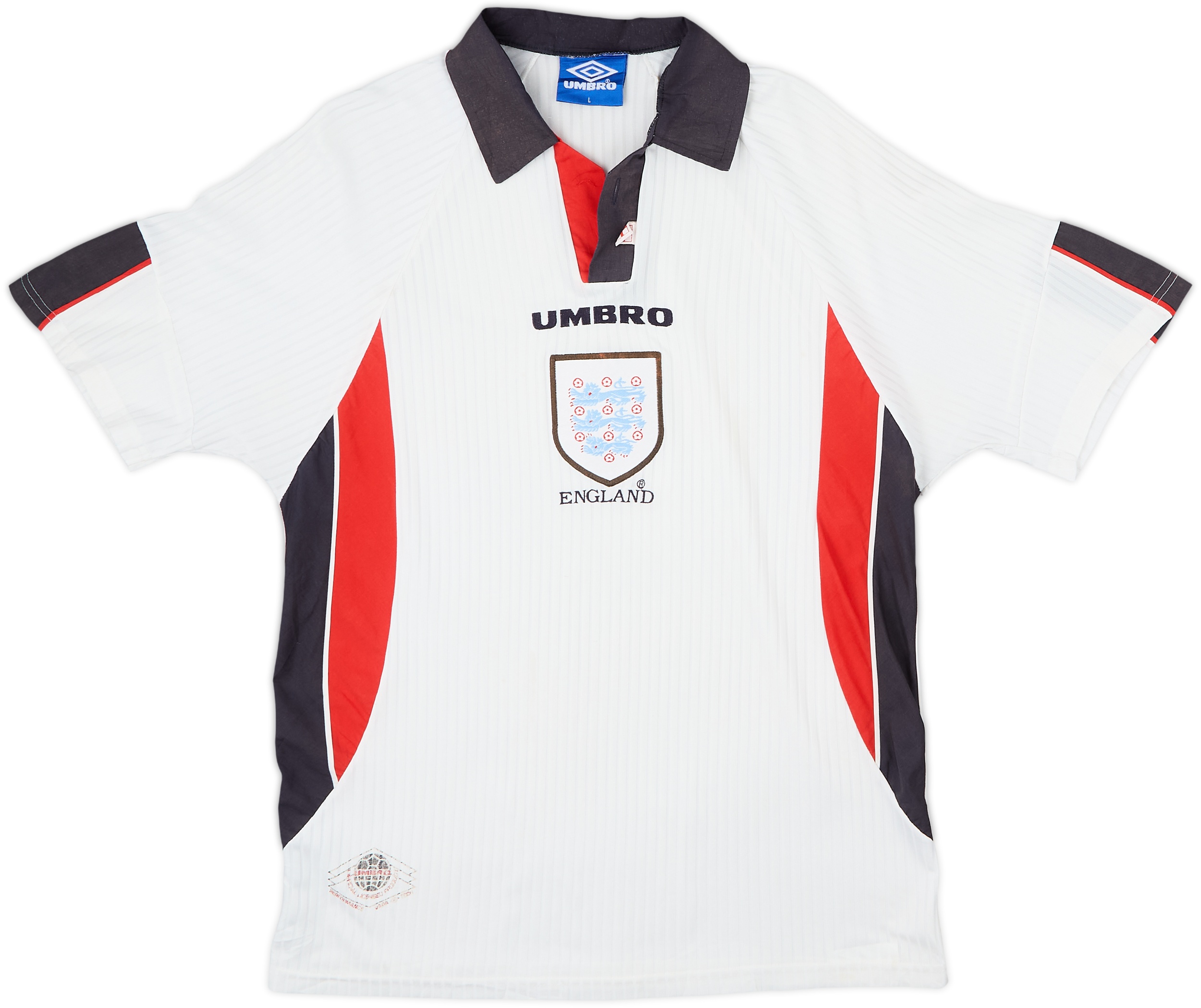 1997-99 England Home Shirt - 5/10 - (L)
