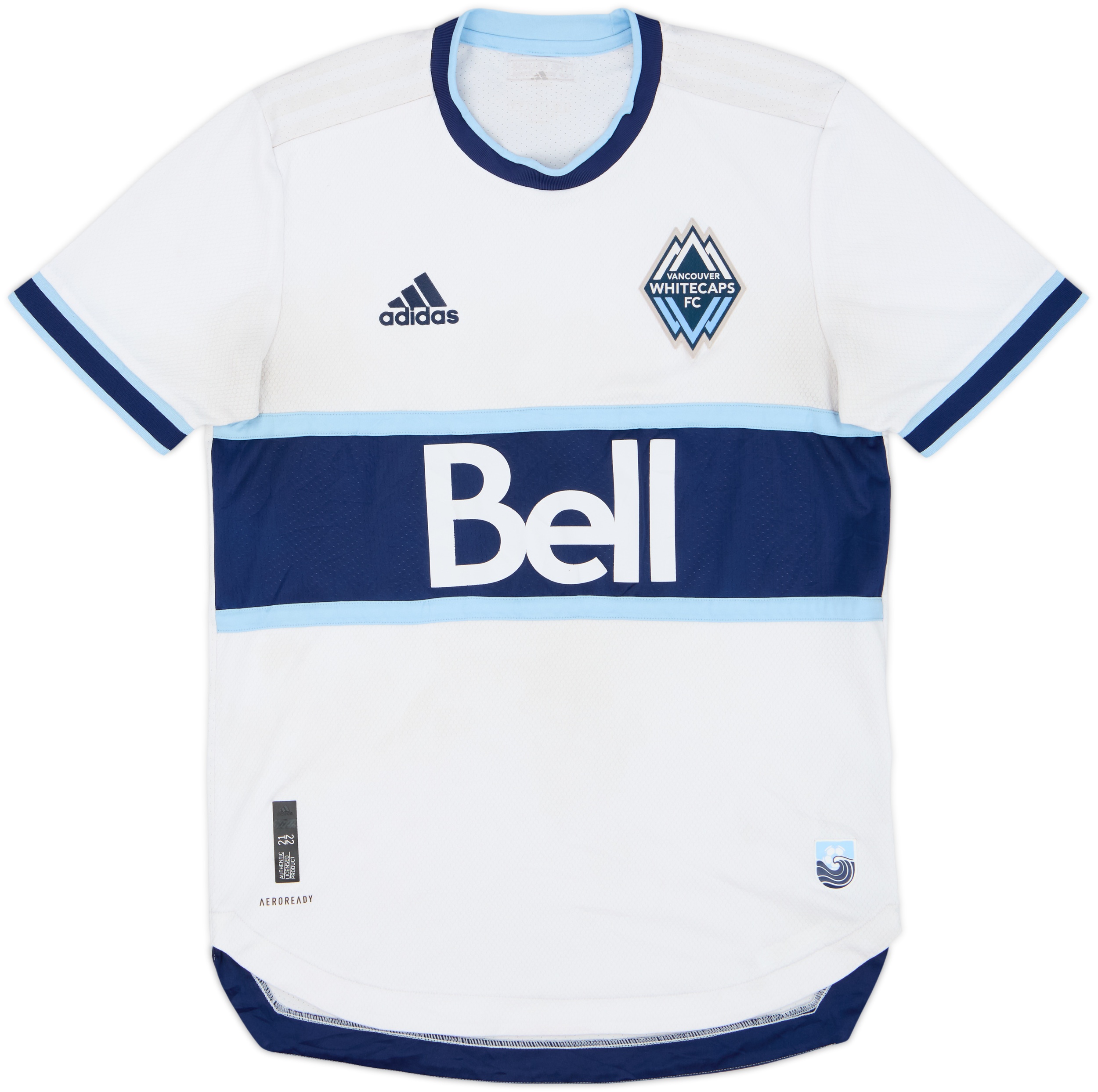 【新品】Vancouver Whitecaps FC  2021-22 Vancouver Whitecaps Authentic Home Shirt - 5/10 - (S)