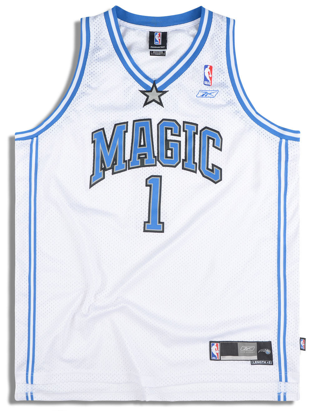 2004 Orlando Magic McGrady #1 Reebok Swingman Jersey (Home) XXL