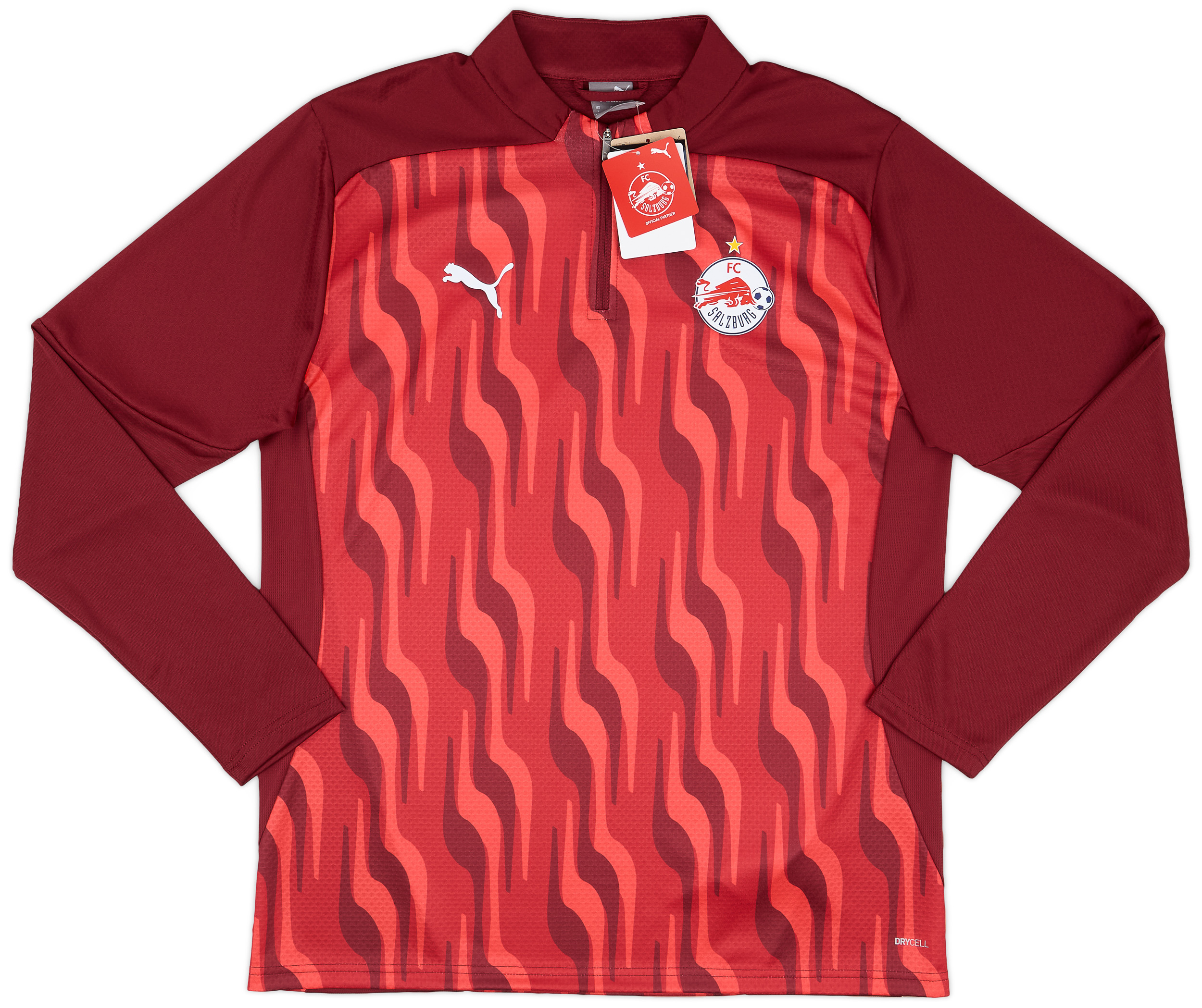 2024-25 Red Bull Salzburg Puma 1/4 Zip Pre-Match Top