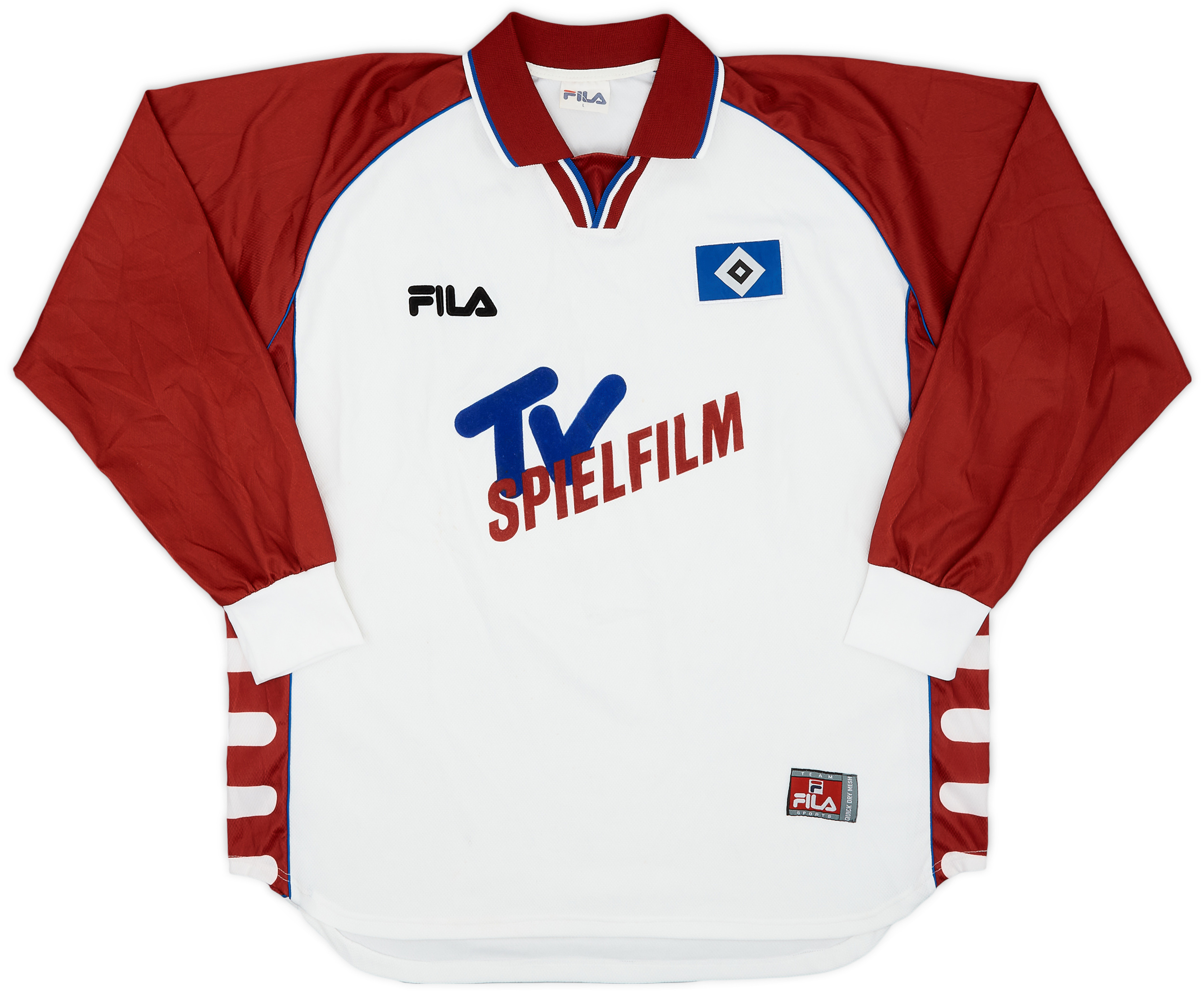 2000-01 Hamburg Home L/S Shirt - 9/10 - (L)