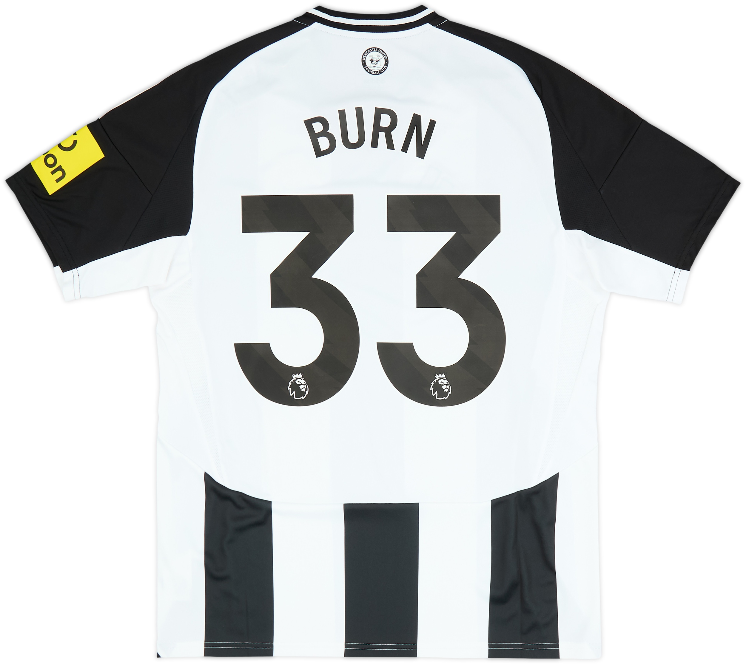 Newcastle United BURN 33番シャツ 2024-25 Newcastle Home Shirt Burn #33