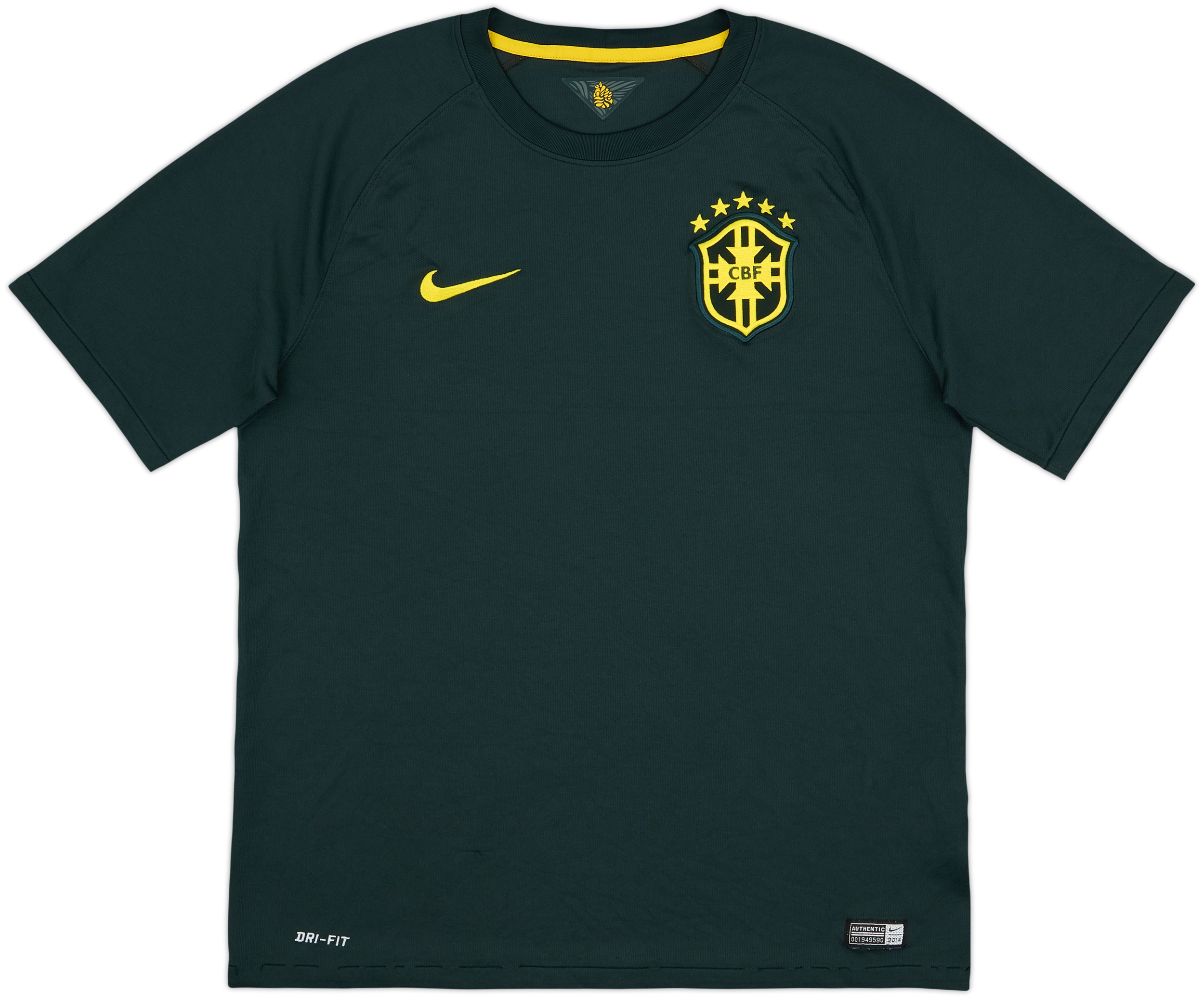 2014-15 Brazil Third Shirt - 6/10 - (L)