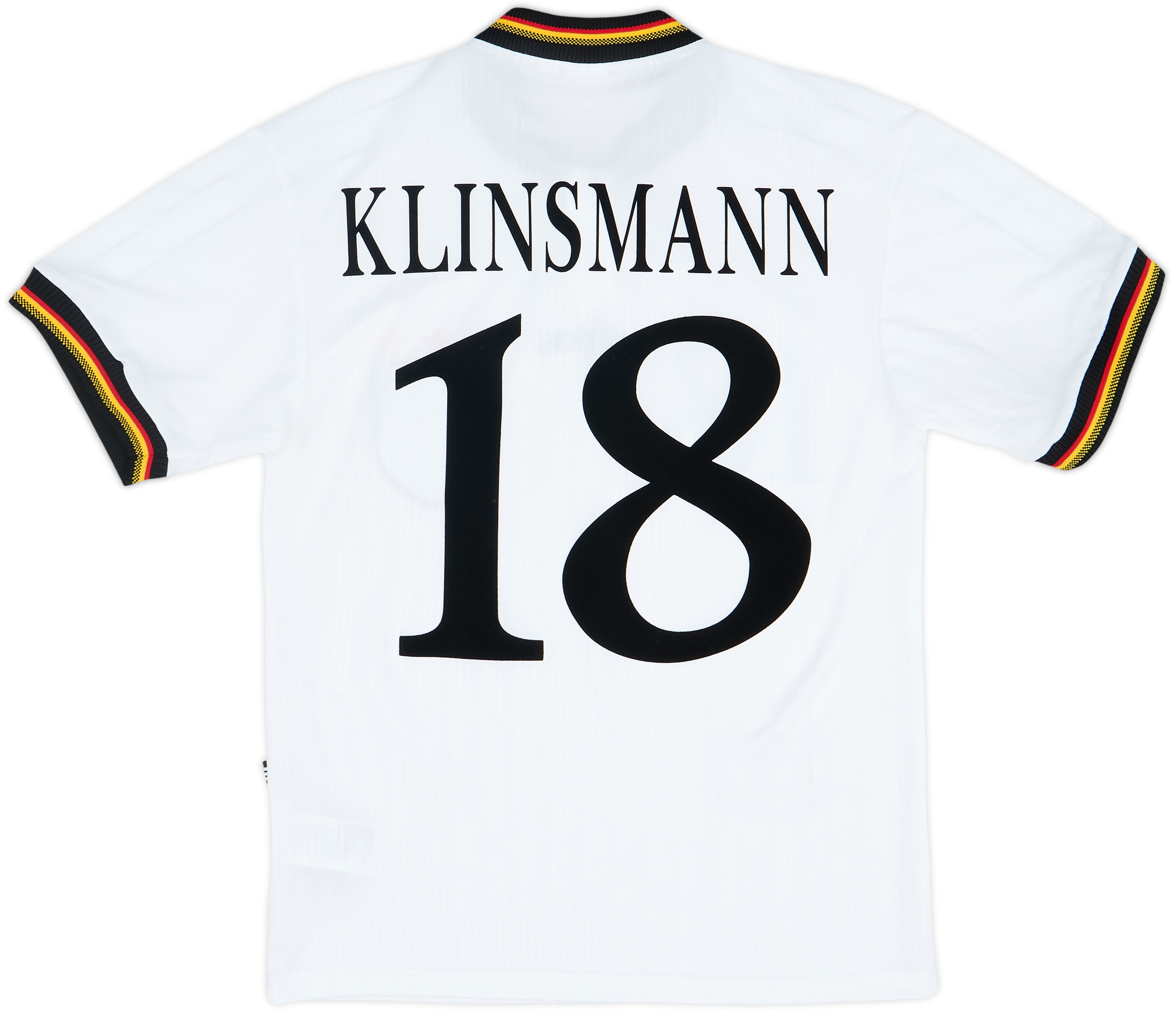 1996 Germany adidas Originals Reissue Home Shirt Klinsmann #18 - 8