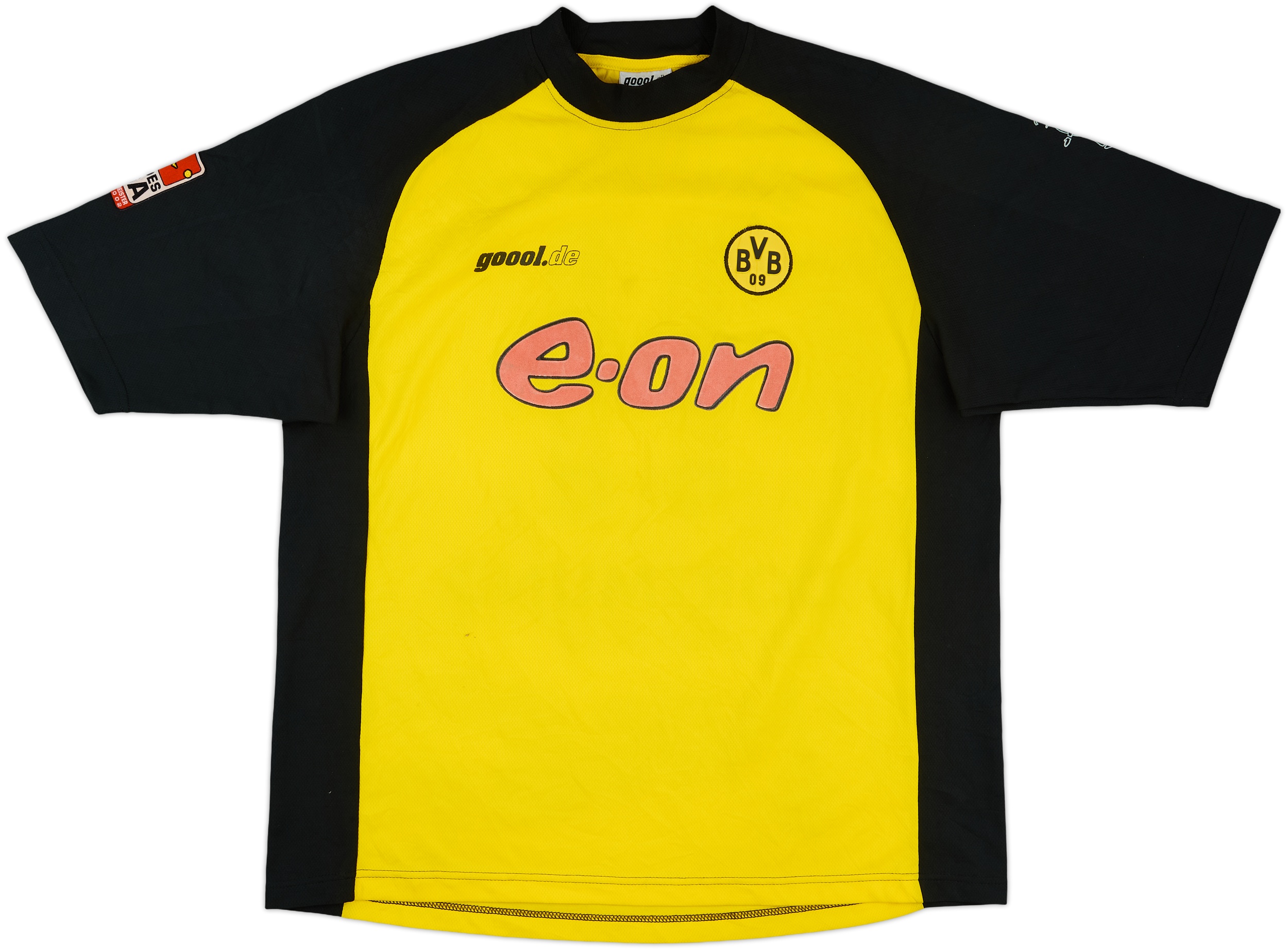ウェア 04-05 Dortmund Signature Game Shirt Special Shirt Authentic Puma Team Signed BVB Borussia