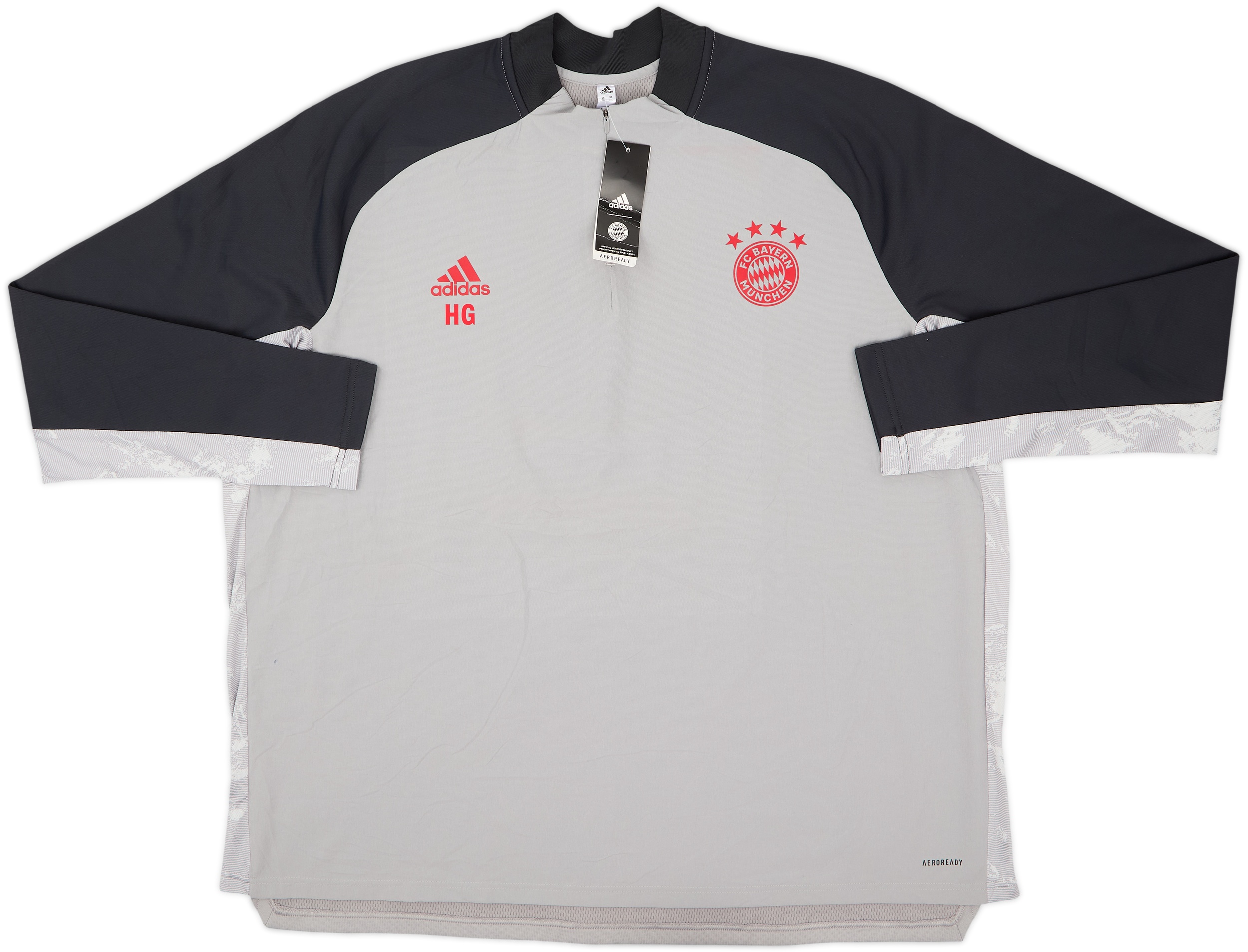 2020-21 Bayern Munich adidas 1/4 Zip Training Top HG (3XL)