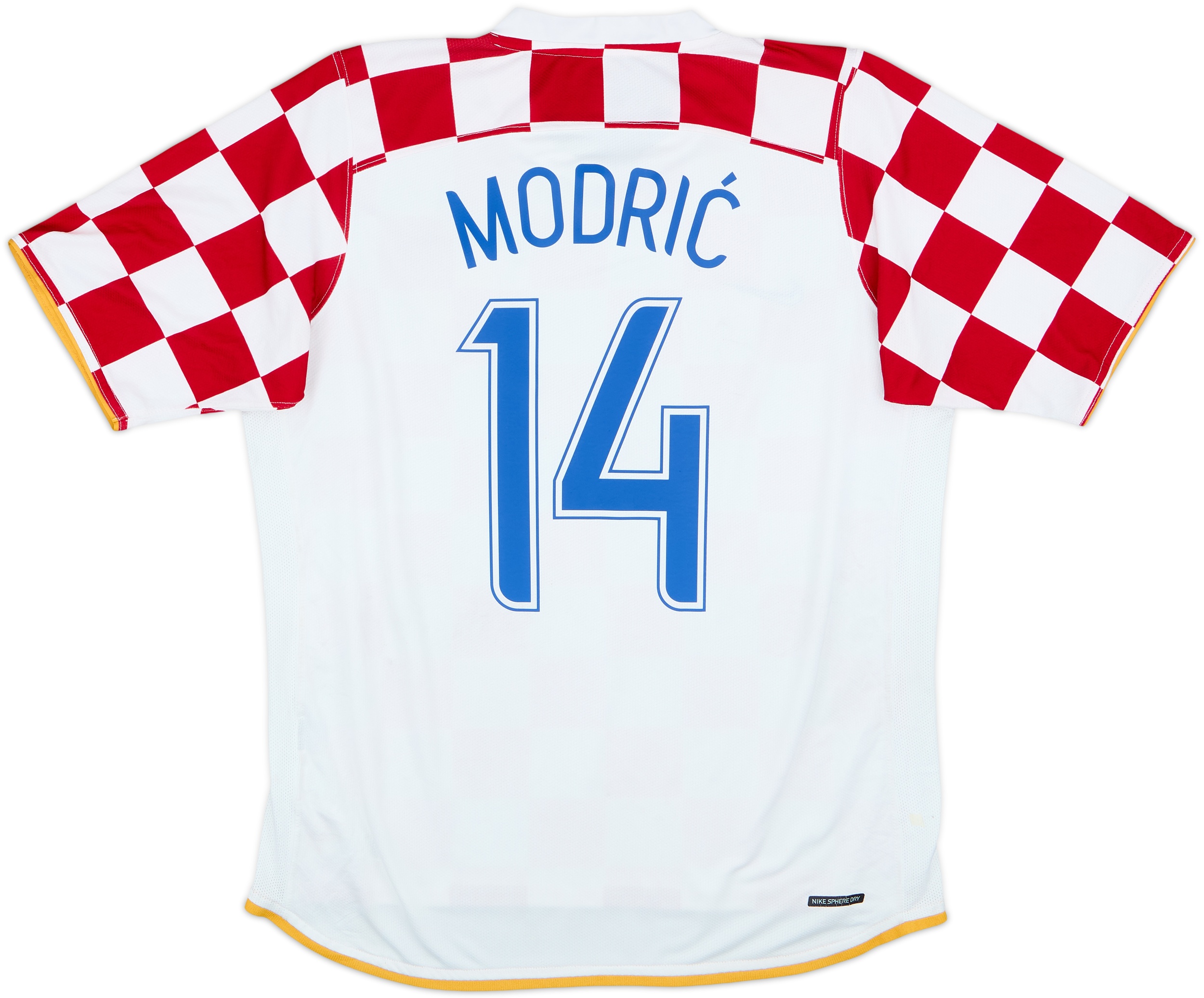 2006-08 Croatia Home Shirt Modric #14 - 5/10 - (L)