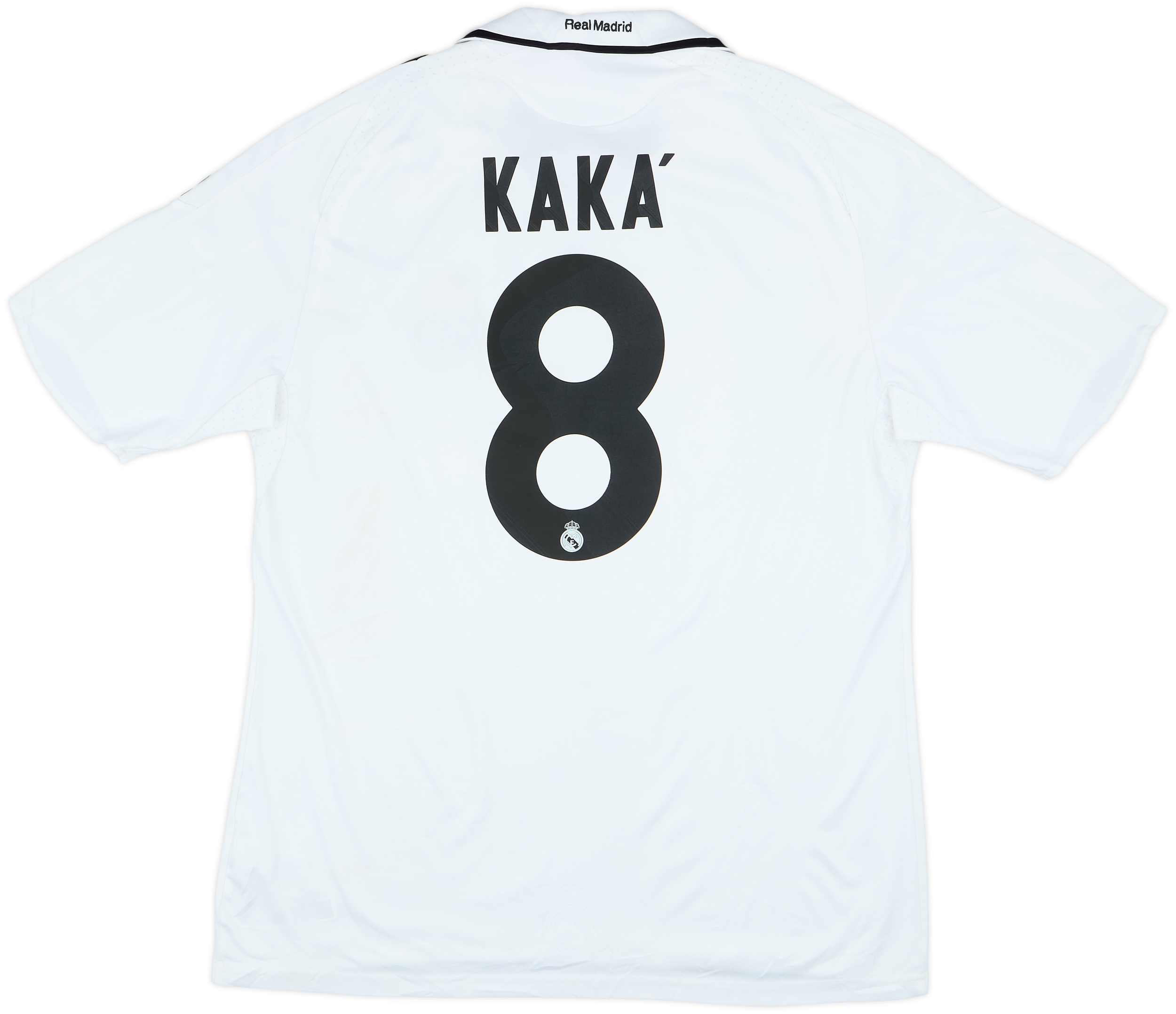 2008-09 Real Madrid Home Shirt Kaka #8 - 6/10 - (L)