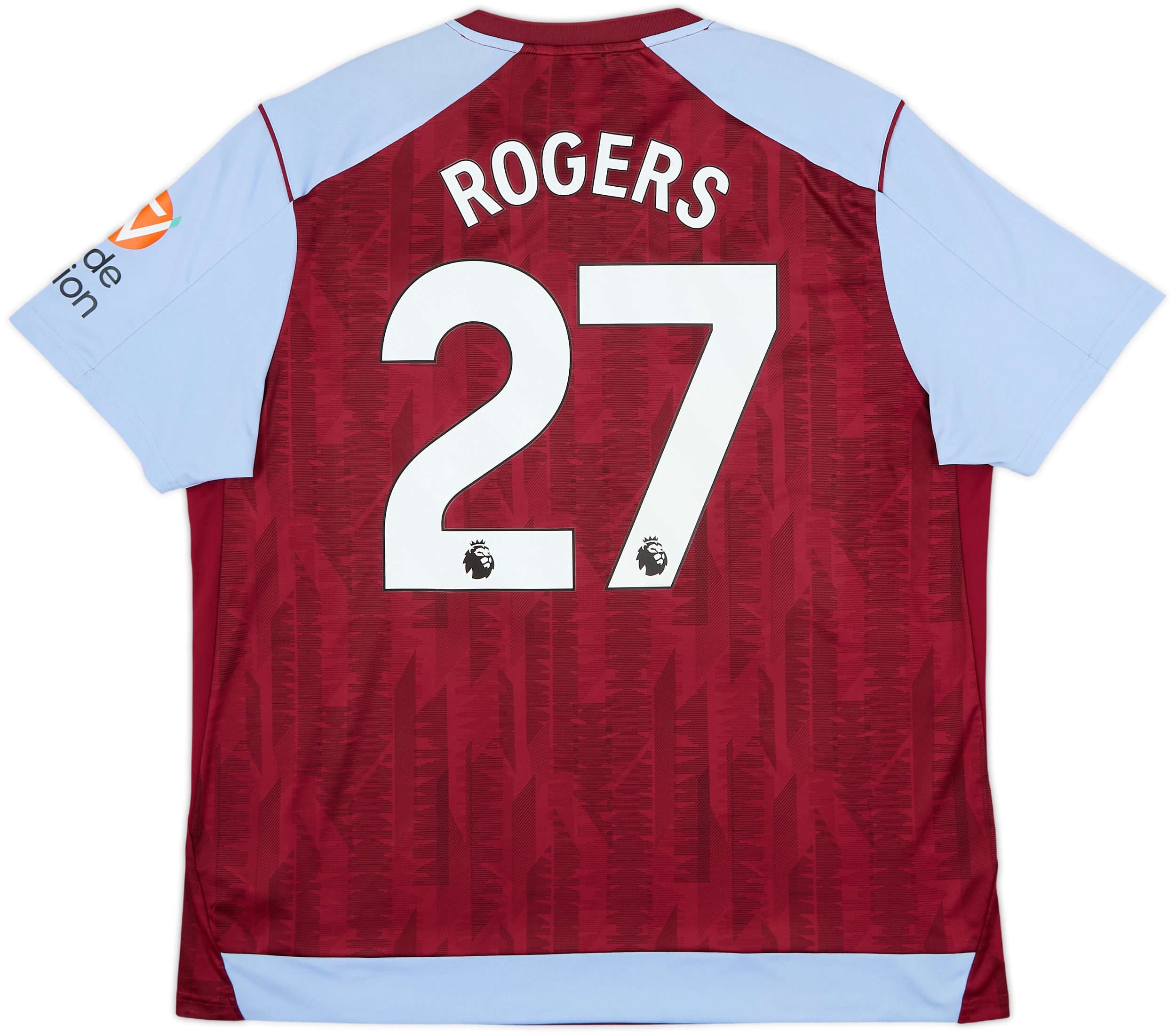 2023-24 Aston Villa Home Shirt Rogers #27 - 6/10 - (XXL)
