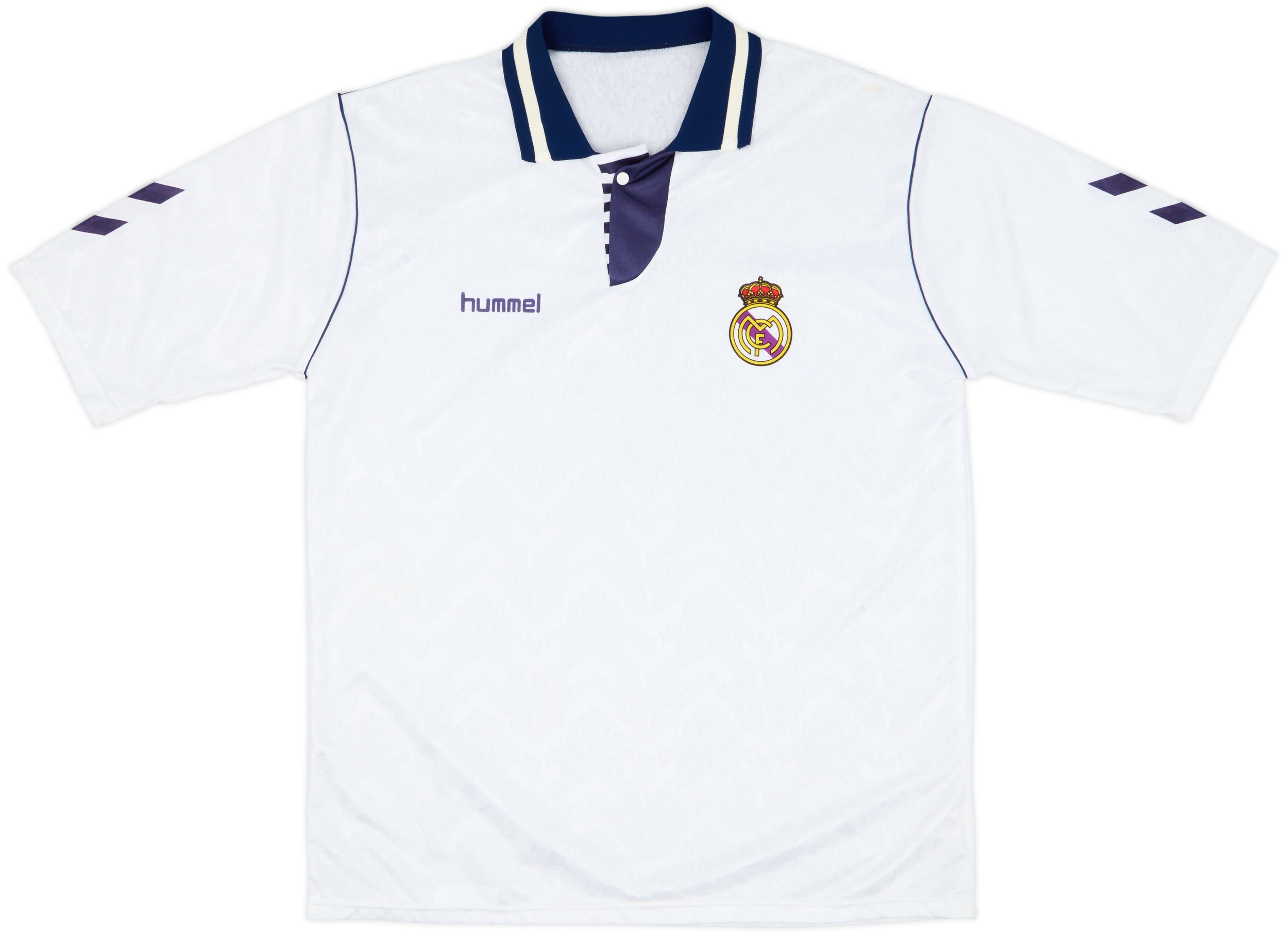 1992-93 Real Madrid Home Shirt - 8/10 - (L)