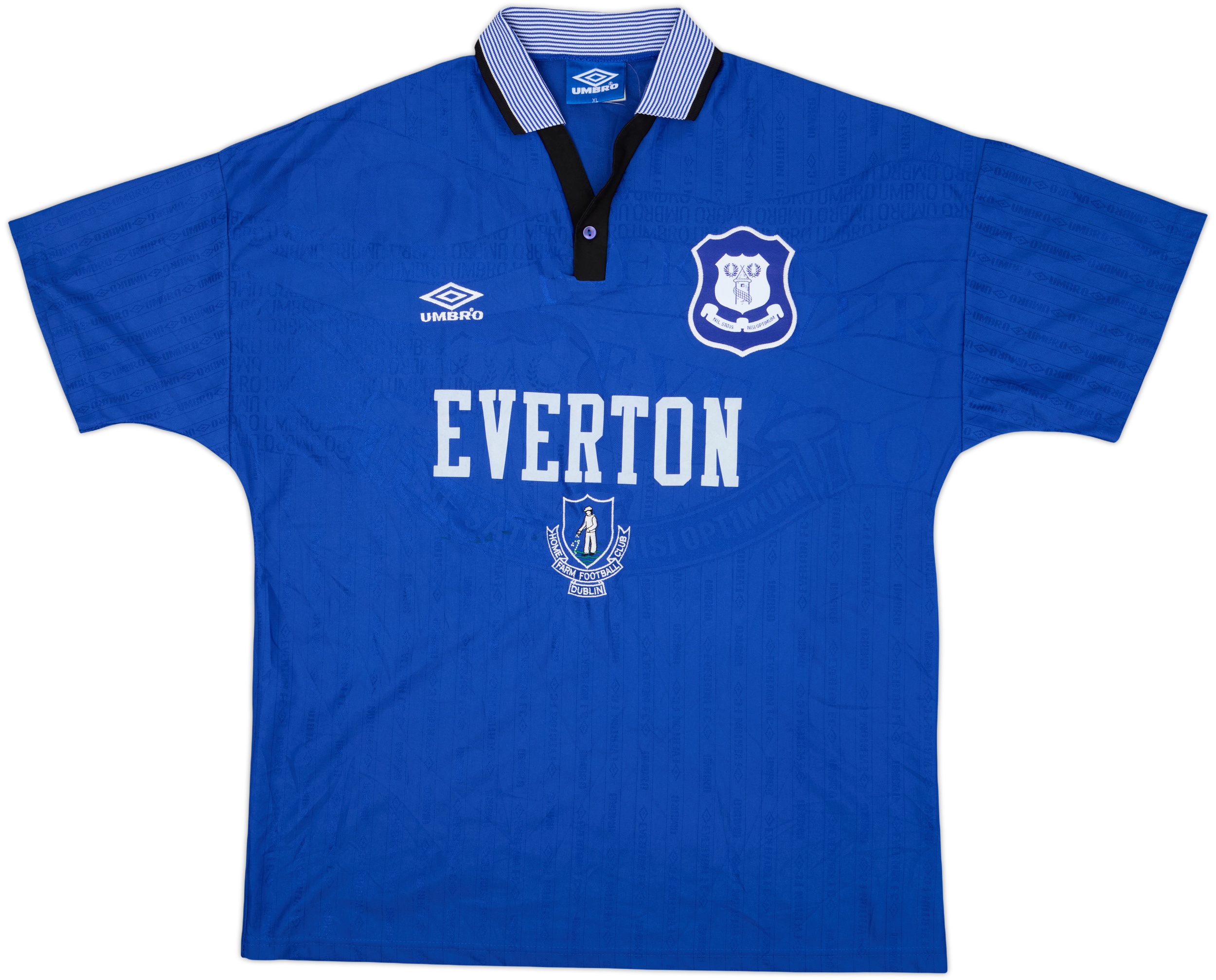 1995-97 Home Farm Everton Home Shirt - 8/10 - (XL)