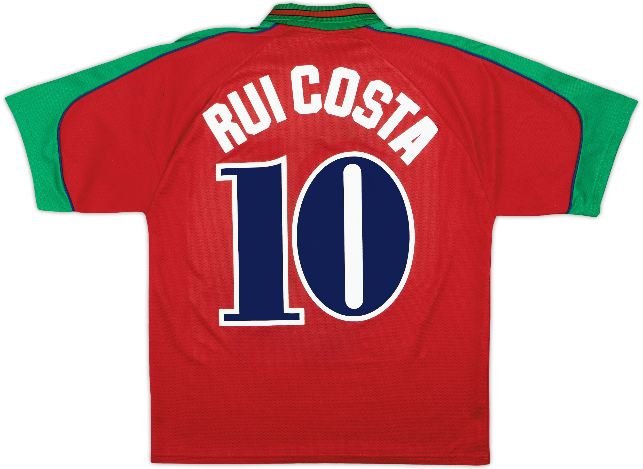 ⭐*︎様 ポルトガル代表 RUI COSTA 10番 シャツ 1996-97 Portugal Home Shirt Rui Costa #10 - 8/10 - (L)