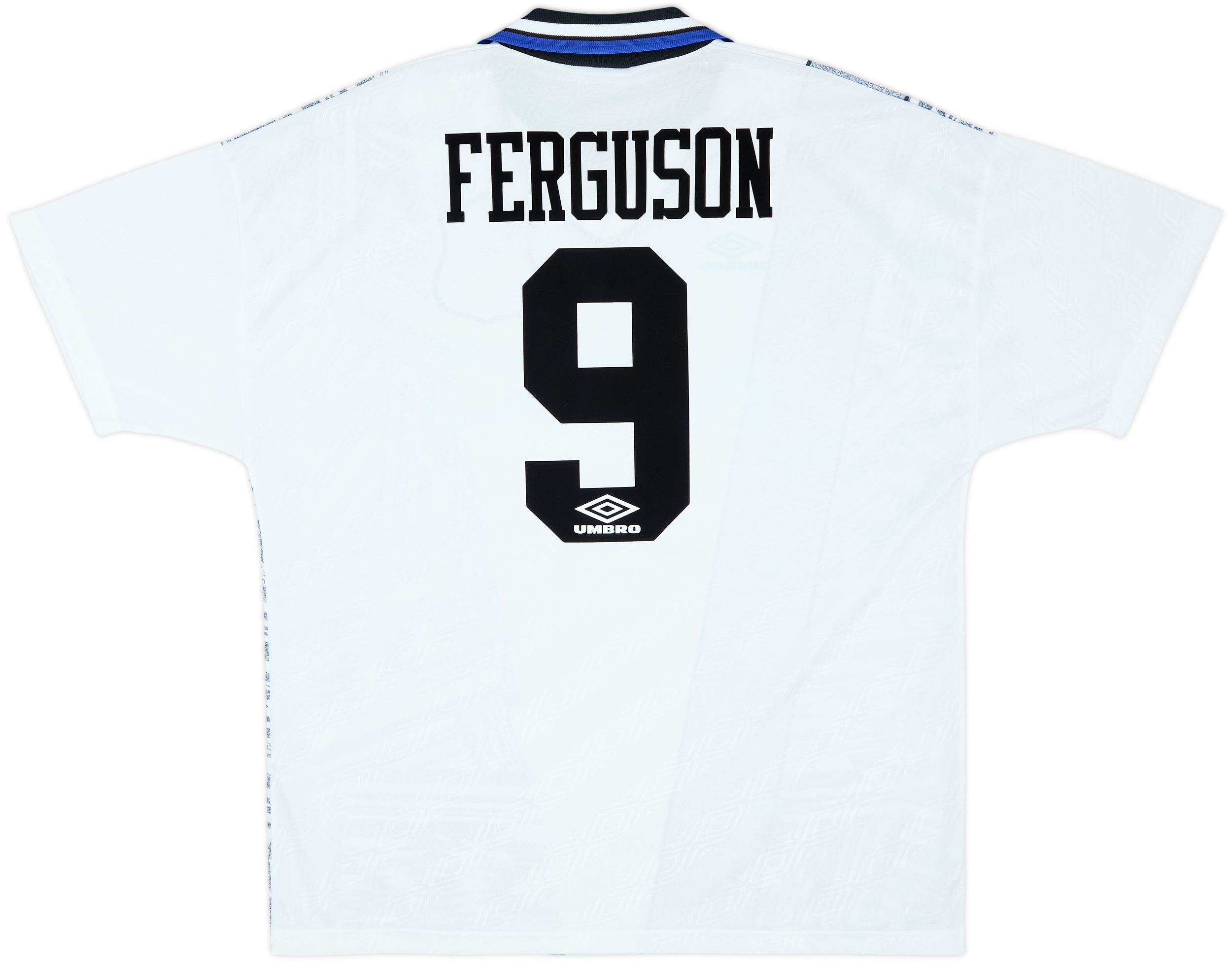 1994-95 Everton Away Shirt Ferguson #9 - 9/10 - (XL)
