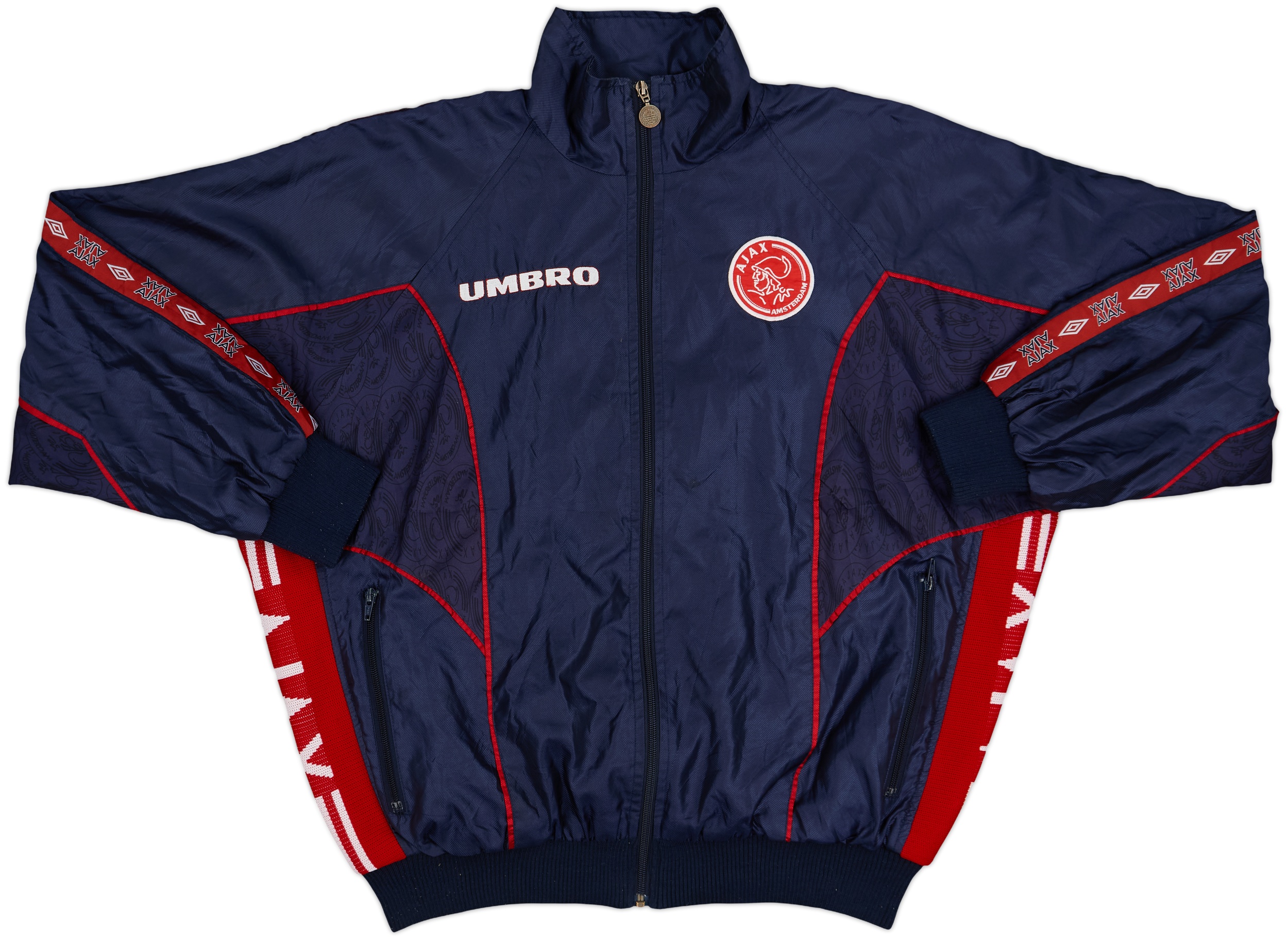 1995-96 Ajax Umbro Track Jacket - 8/10 - (M)