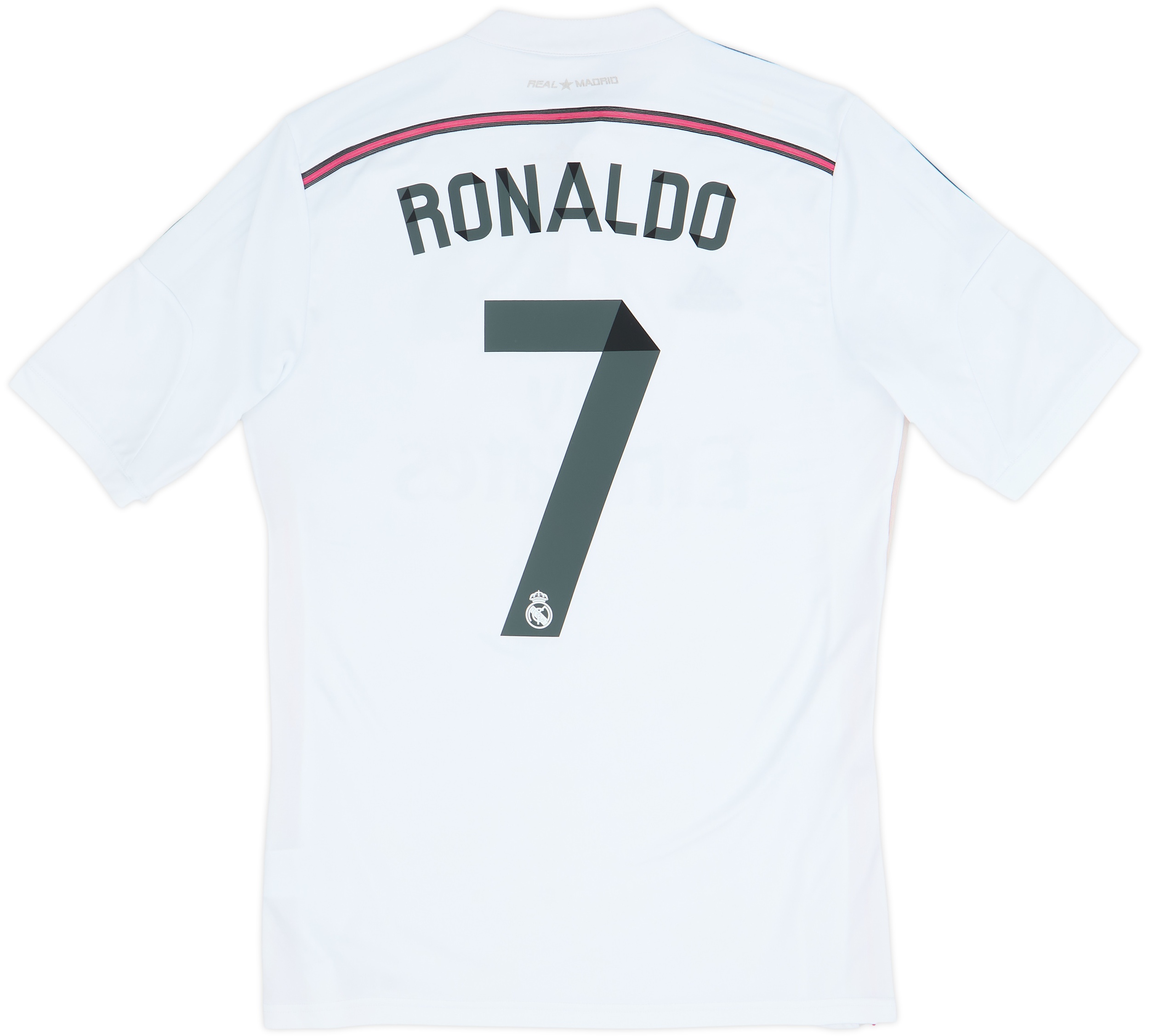 2014-15 Real Madrid Home Shirt Ronaldo #7 - 7/10 - (M)