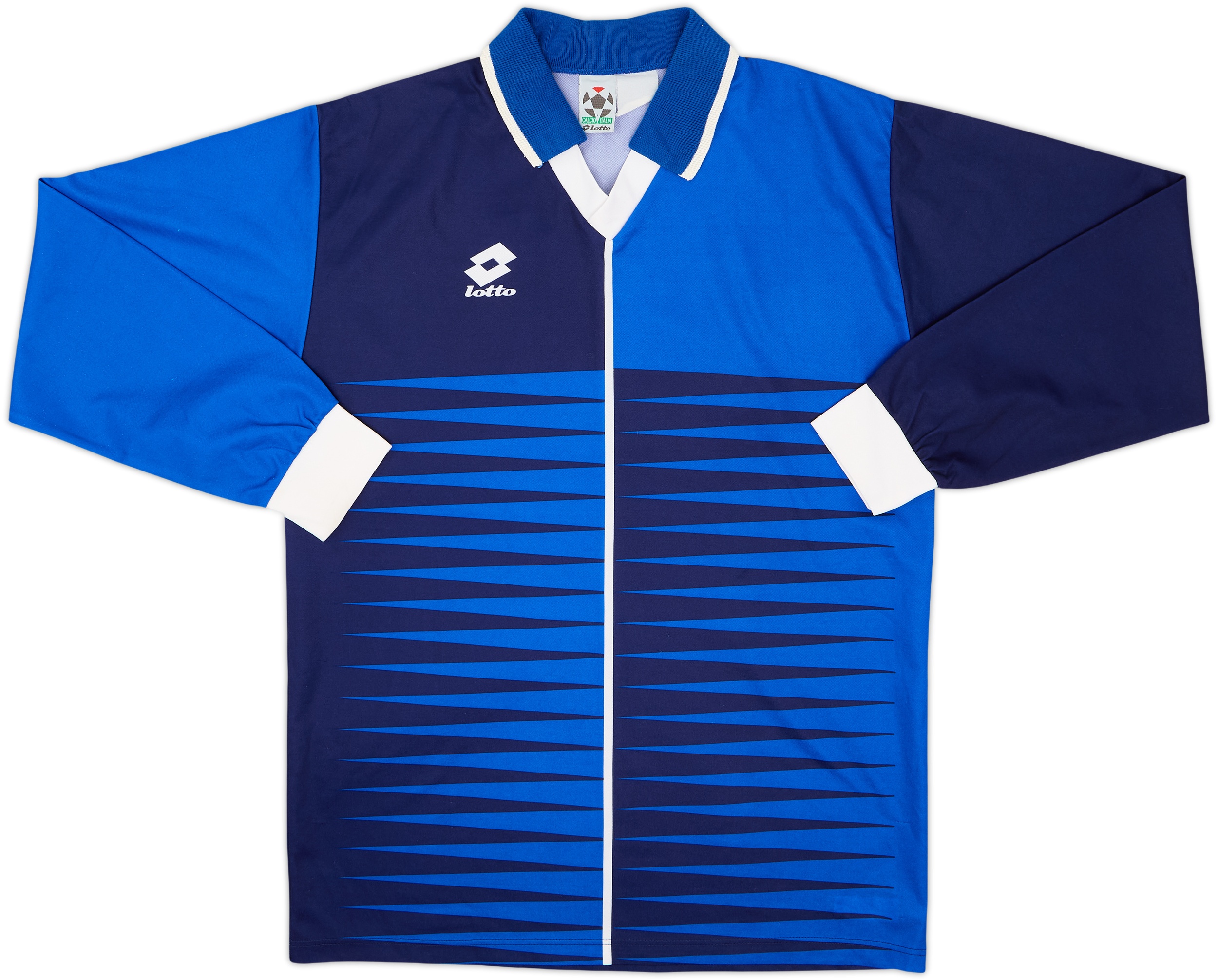 1990s Lotto Template L/S Shirt - 8/10 - (XL)