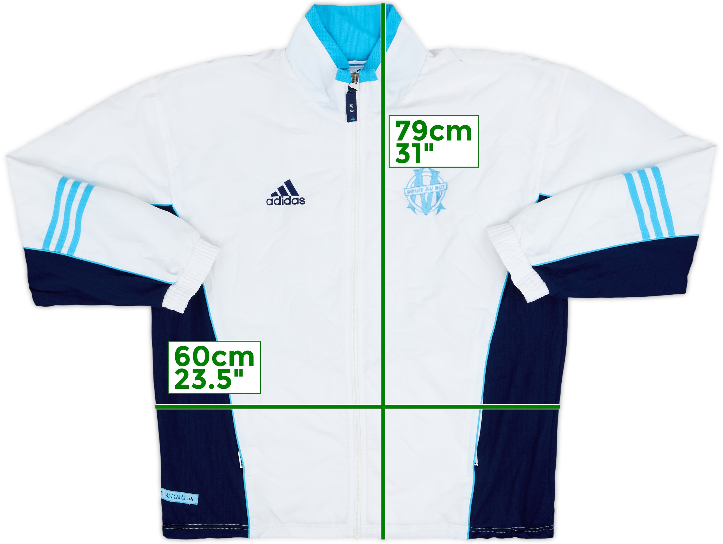 ウェア 00s adidas \"Olympique Marseille\" Olympique Marseille Adidas 2010 Football Tracksuit Top