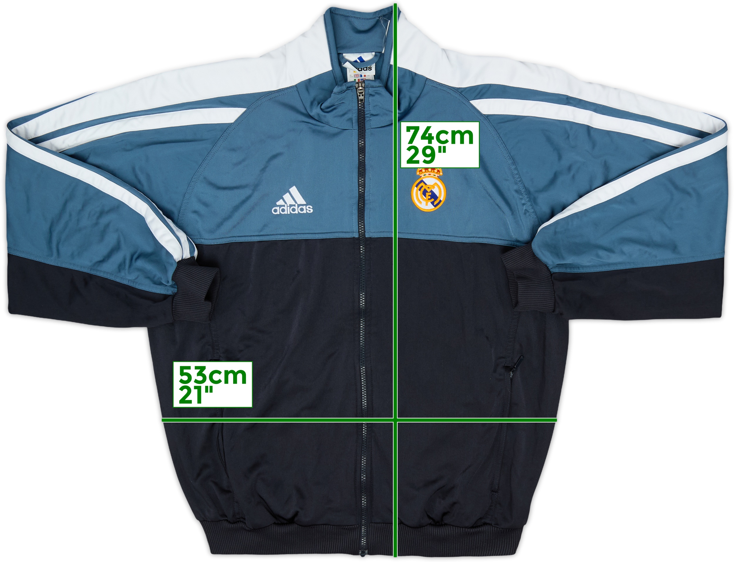 ウェア 2006-07 adidas Real Madrid track jacket 2006-07 Real Madrid adidas Track Jacket - 8/10 - (S)