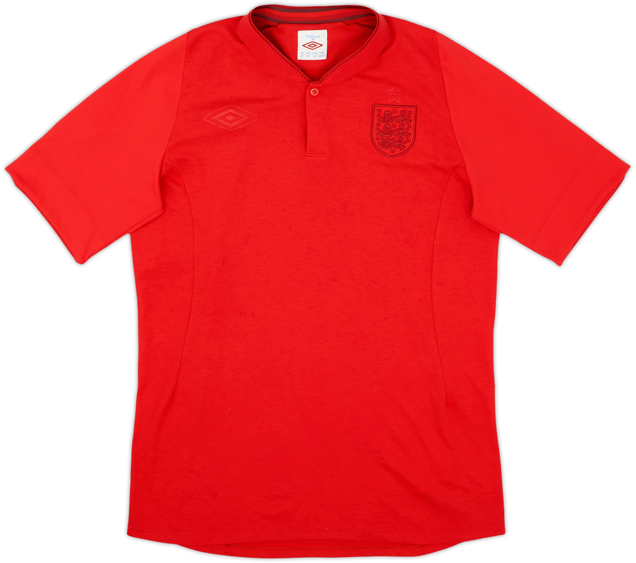 2010-11 England Special Edition Tonal Polo Shirt - 6/10 - (M)