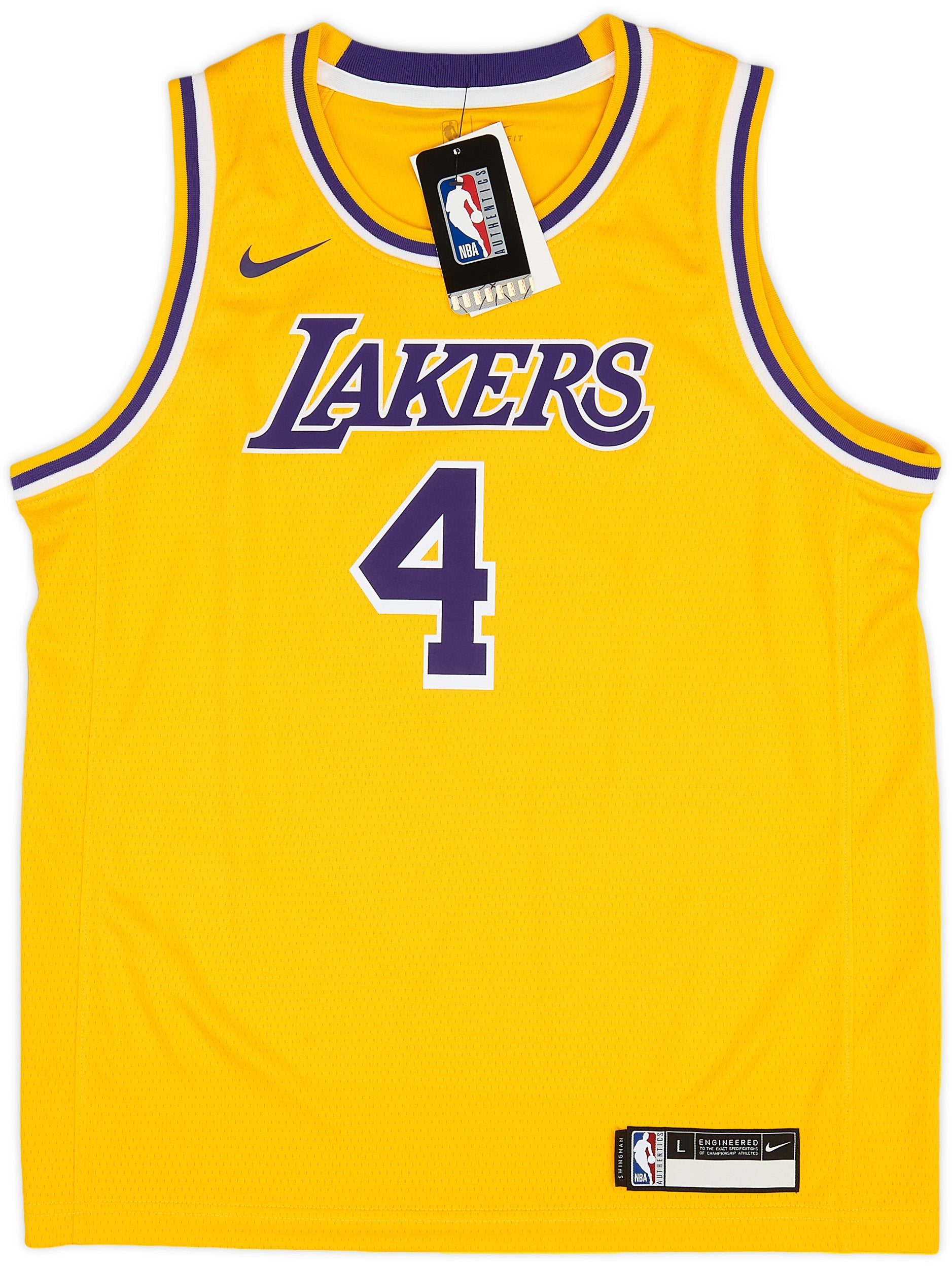 Men 4 Alex Caruso Jersey Special White Los Angeles Lakers