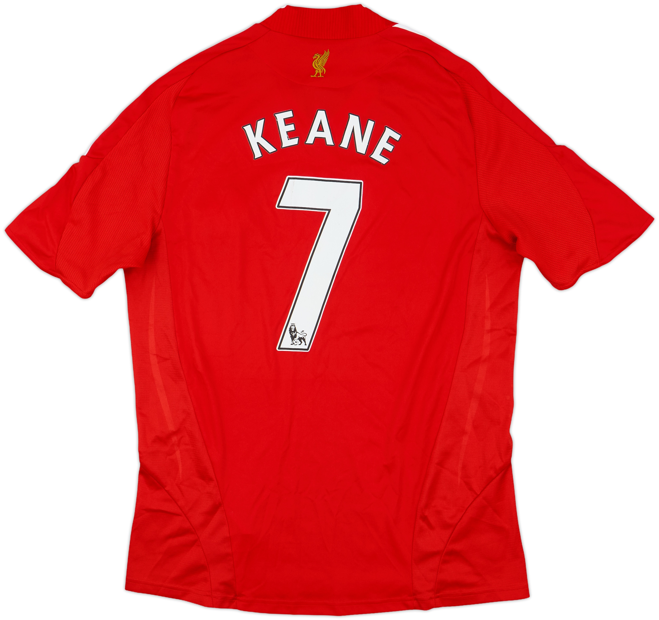 春新作の - #7 Keane Shirt Home Liverpool 2008-10 7/10 (M) - 日焼け止め