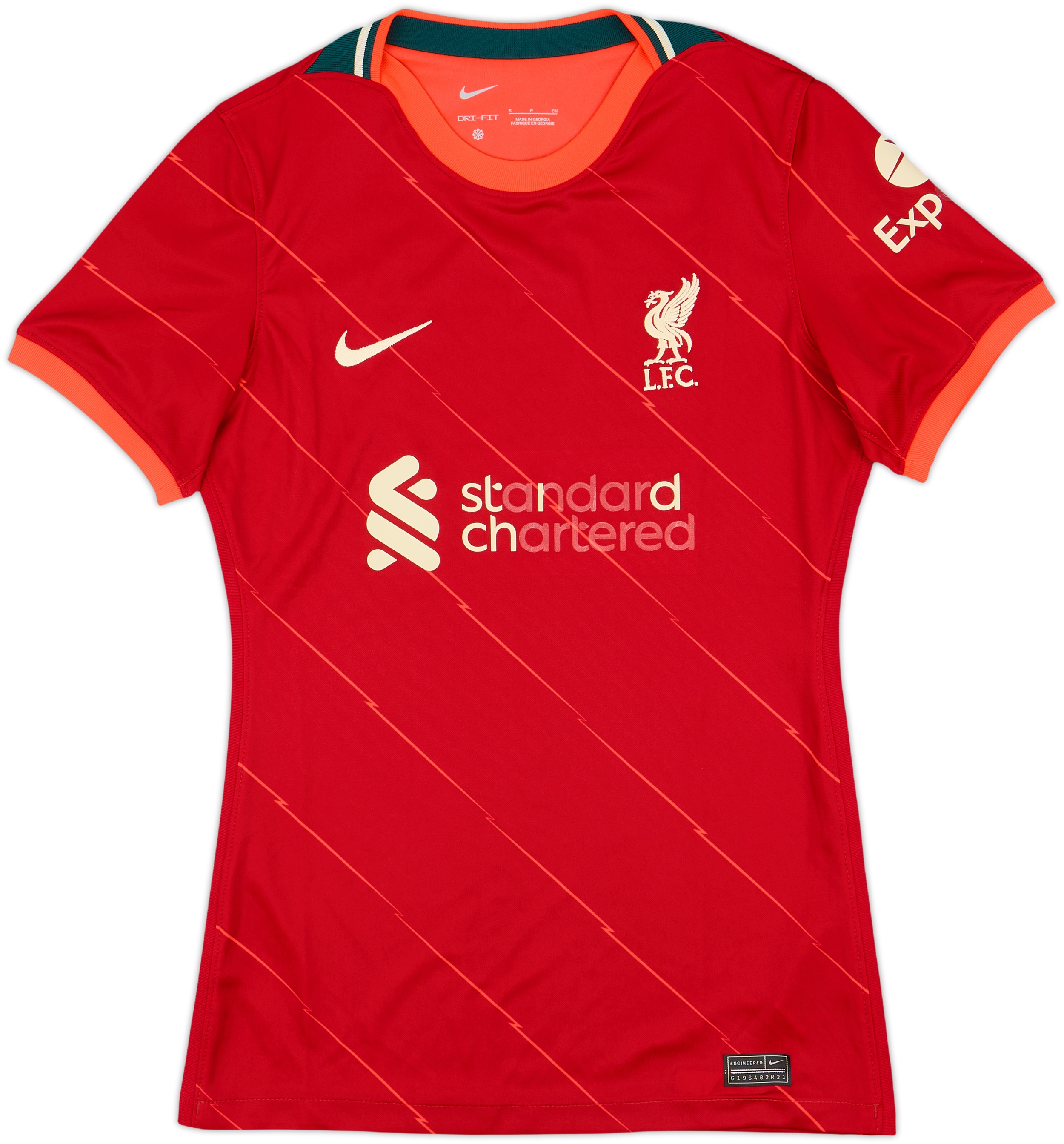 L.F.C. VIRGIL 4 シャツ クリーム色 2021-22 Liverpool Nike Away Shirt Virgil #4 *w/tags* XL