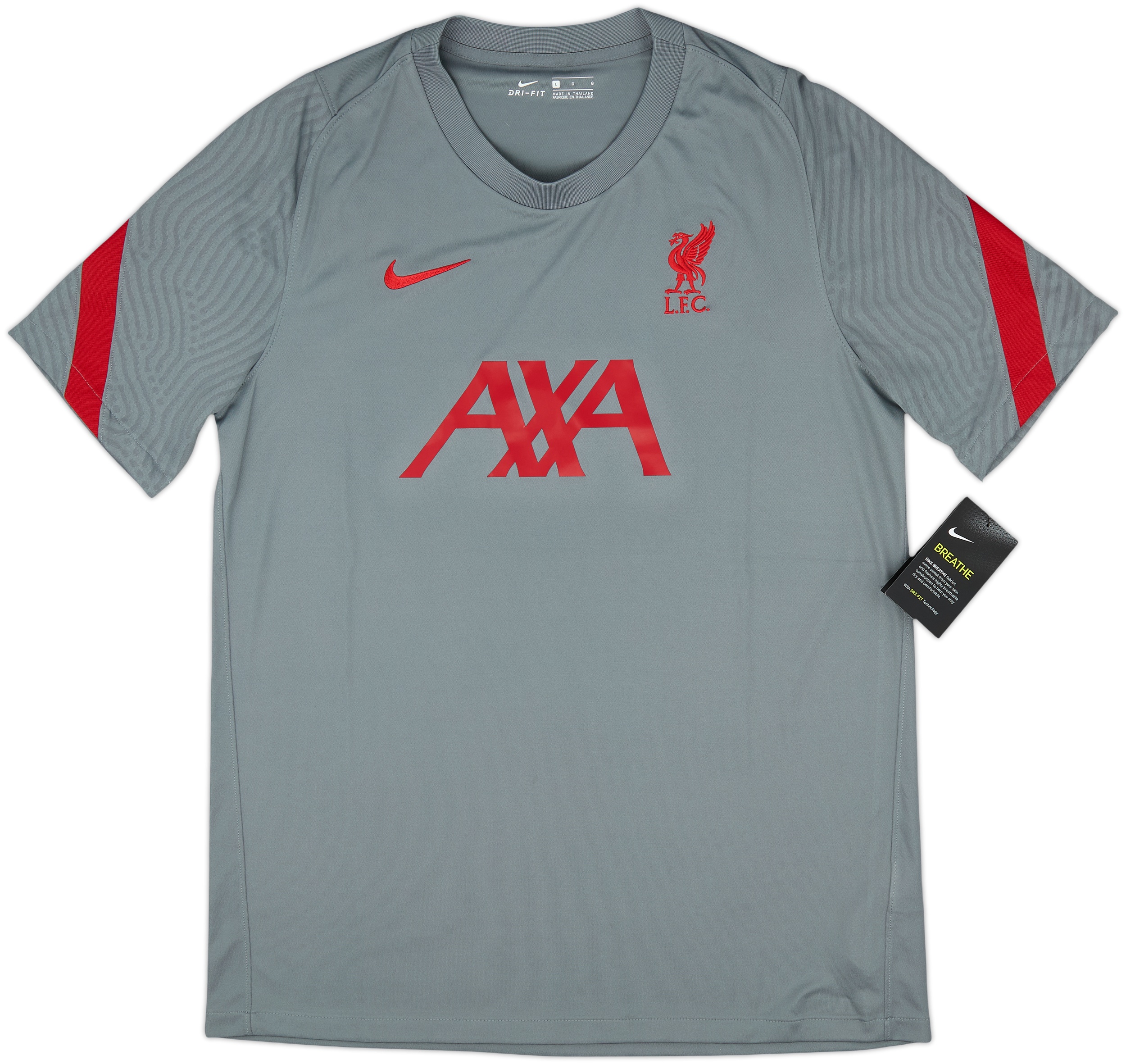 NIKE AXA L.F.C リバプールFC トレーニングシャツ XXLサイズ Nike Liverpool AXA DRI-FIT ジャージ XXL サイズ 大きいサイズ