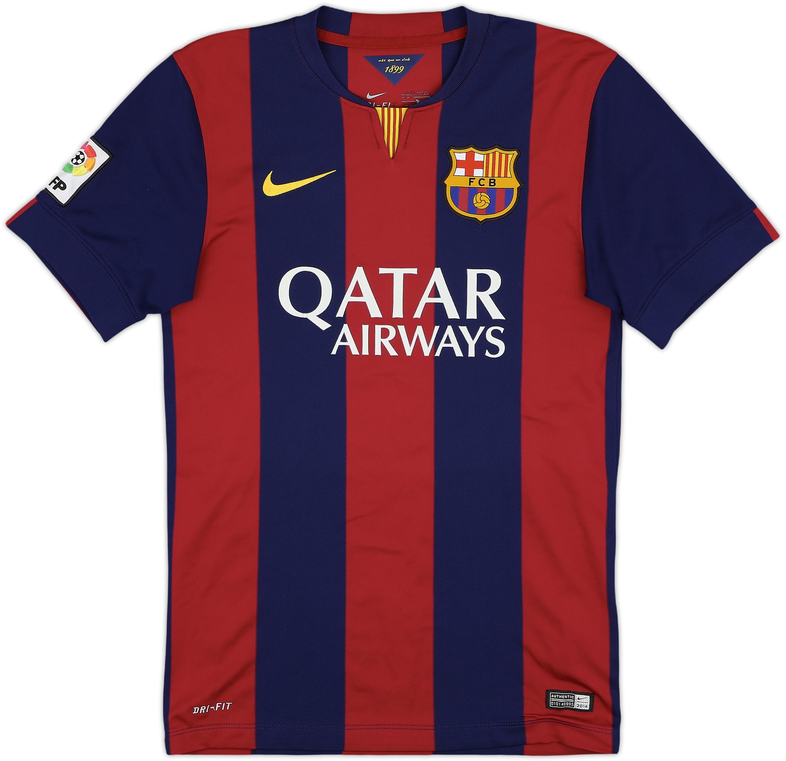 2014-15 Barcelona Home Shirt Neymar Jr #11 - 8/10 - (S)
