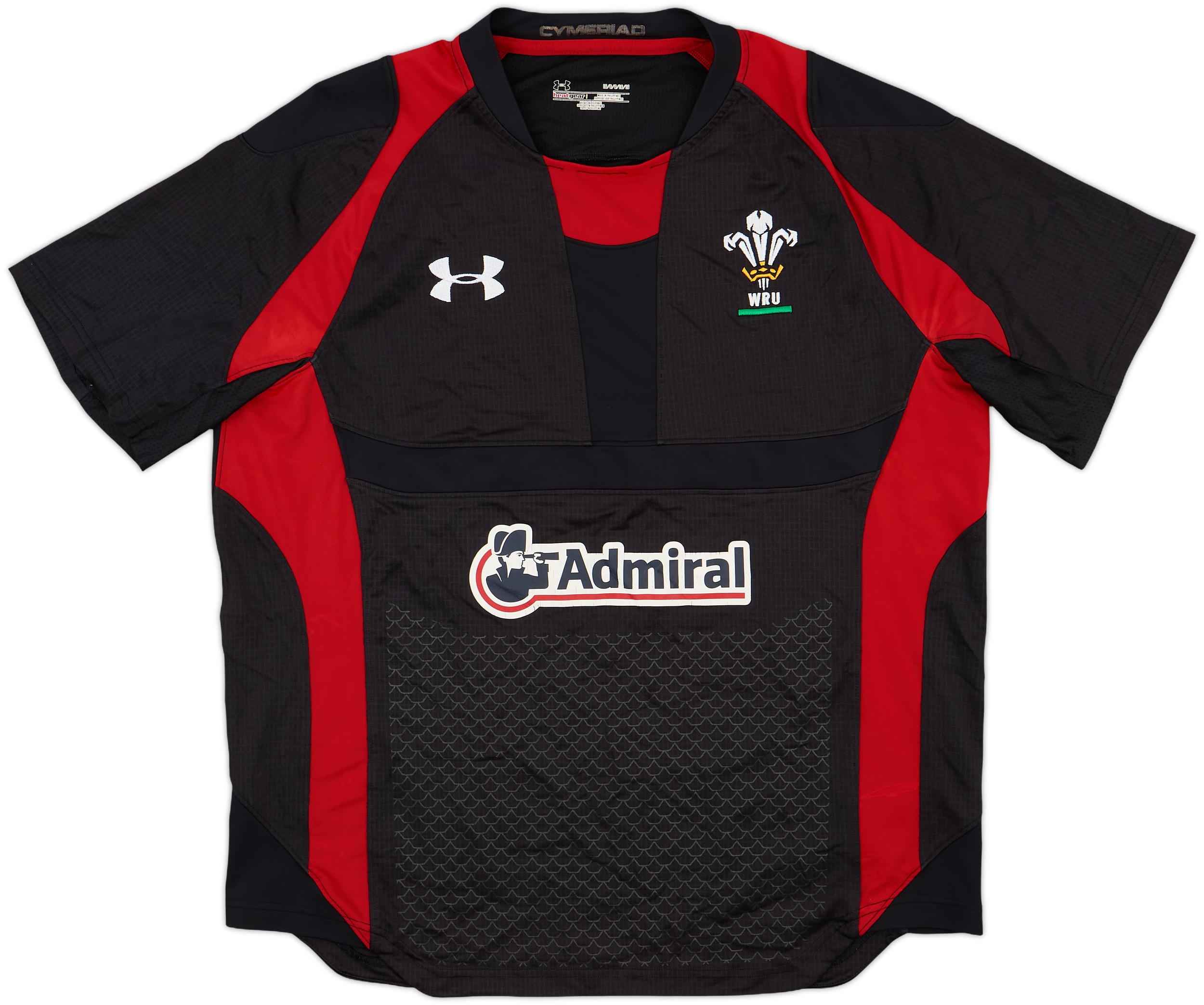 Maillot Pays De Galles Rugby Union Rhino - Medium, Rétro Années 90, Neuf Avec étiquette
