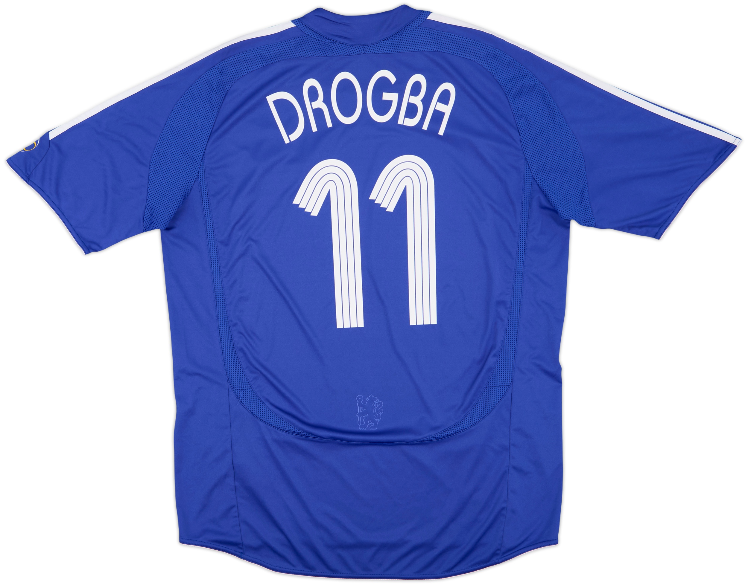 Chelsea FC Drogba 11番シャツ 2006-08 Chelsea Home Shirt Drogba #11 - 7/10 - (L)