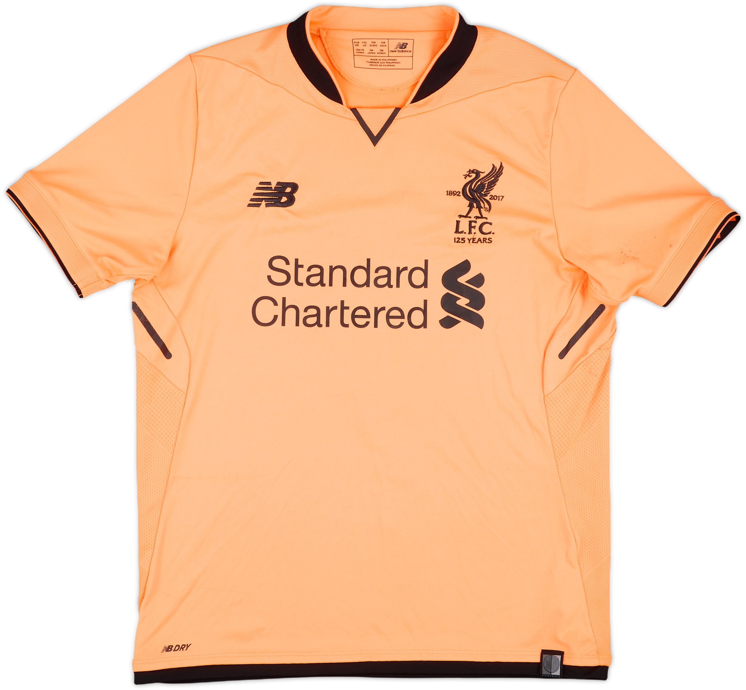 2017-18 Liverpool 125 Years Third Shirt Firmino #9 - 7/10