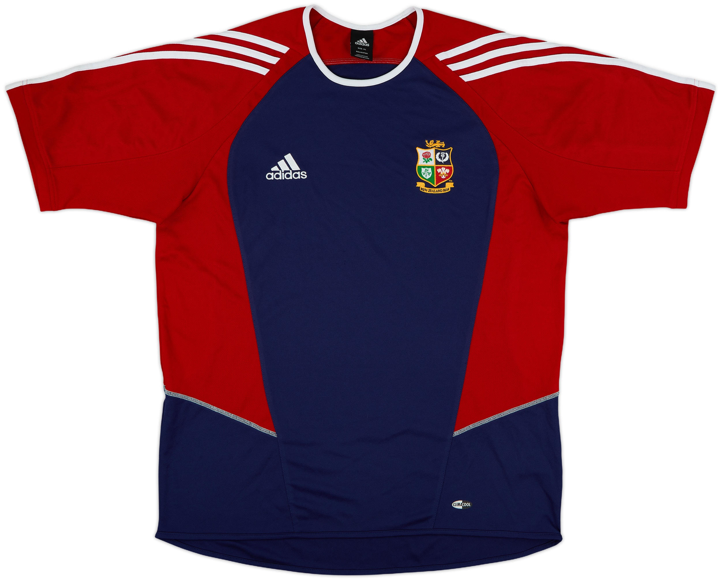 2005 British & Irish Lions adidas Training Shirt - 8/10 - (XL)