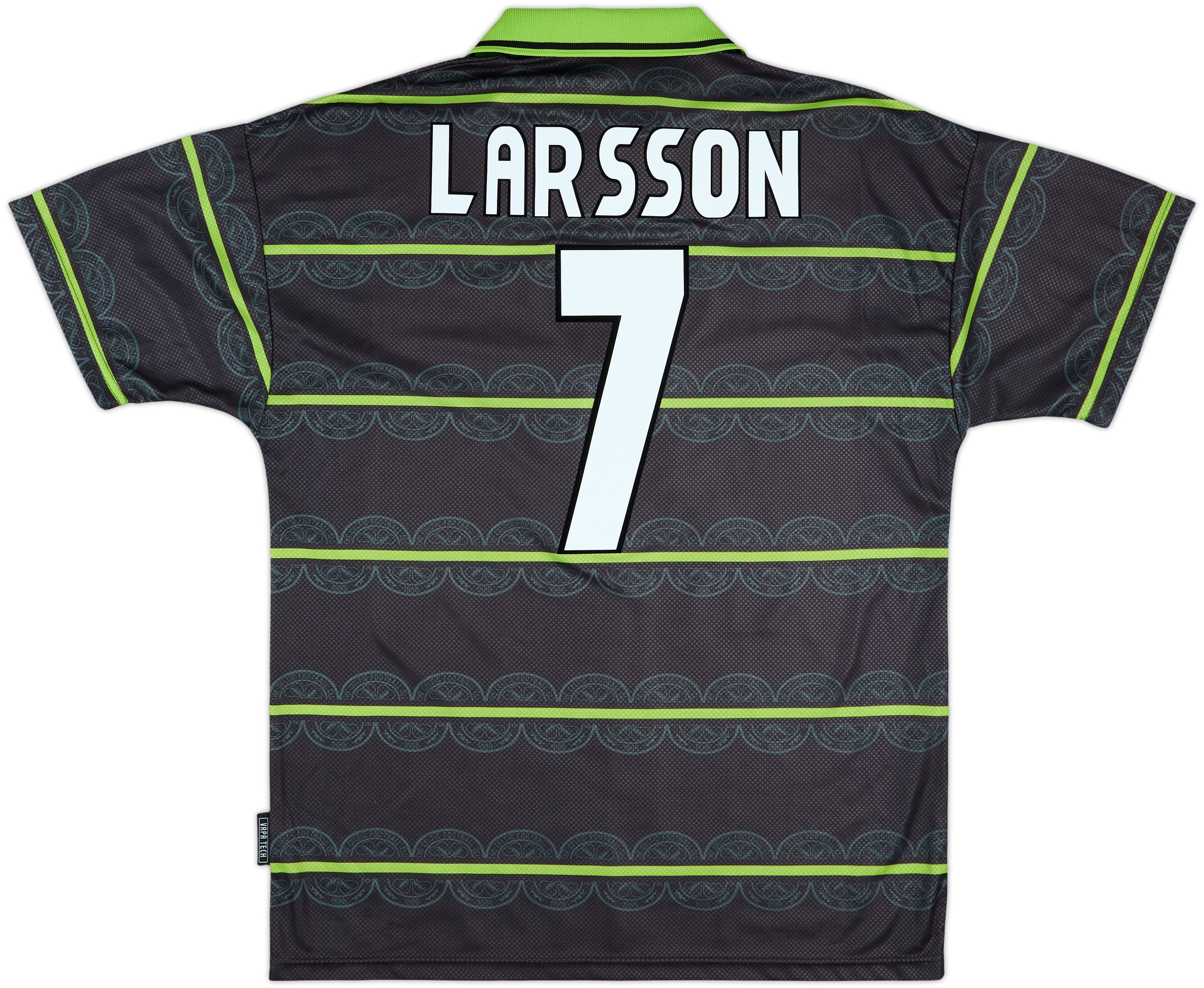 ウェア Celtic 1998/99 Home Uniform #7 LARSSON 170625565071-