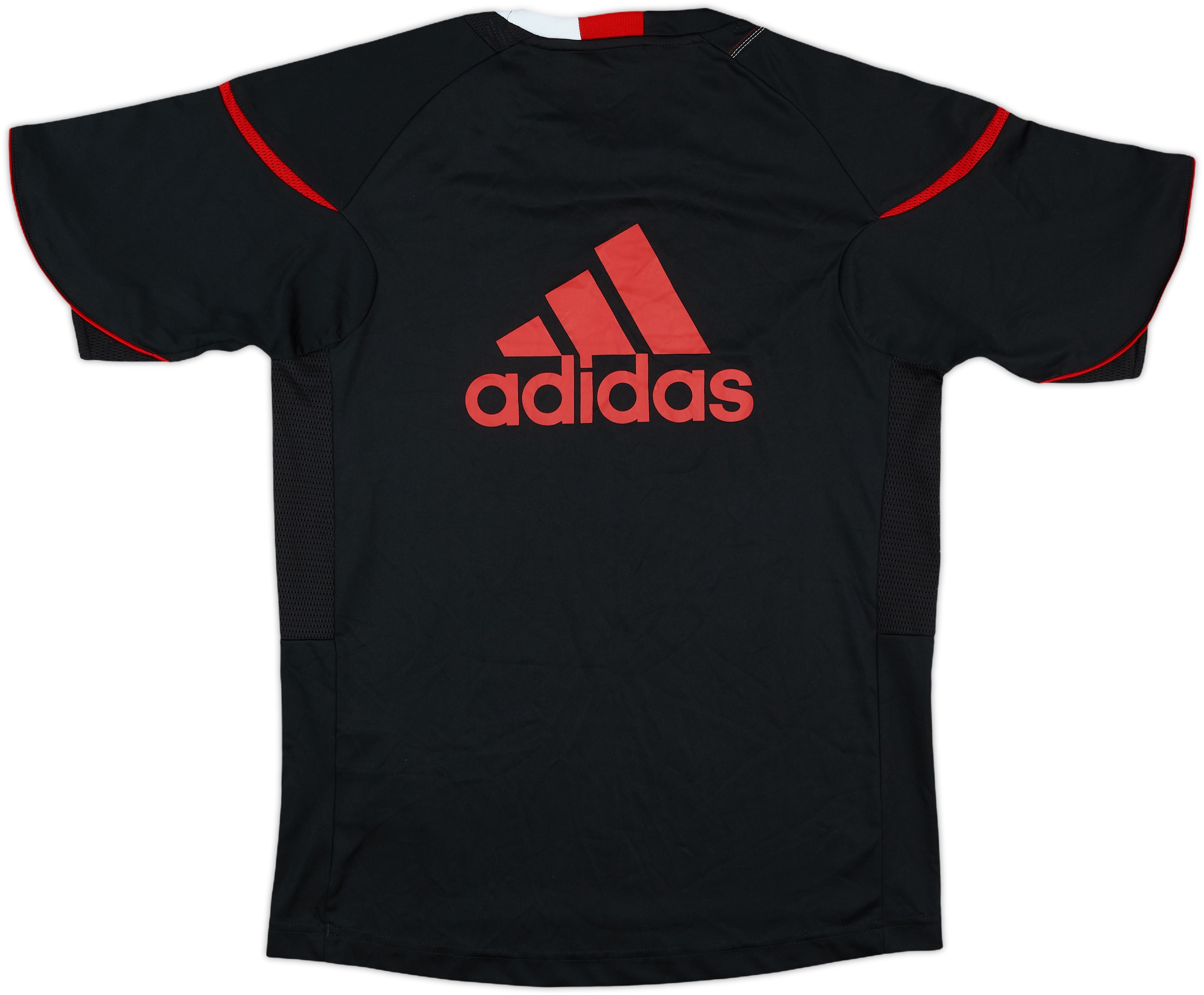 2010-11 Liverpool adidas 1/4 Zip Drill Top - 8/10 - (XXL)