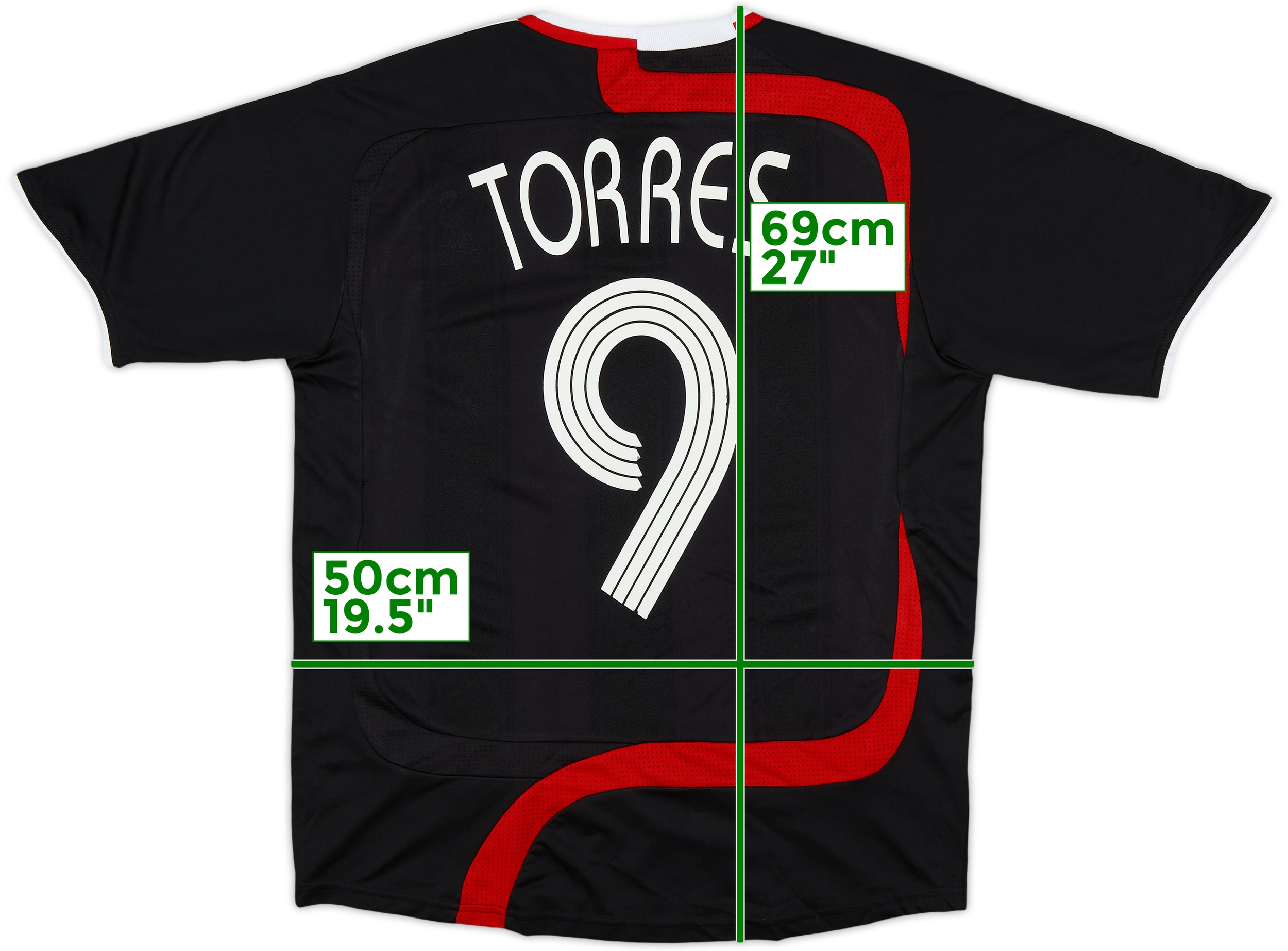 2007-08 Liverpool Third Shirt Torres #9 - 7/10 - (S)