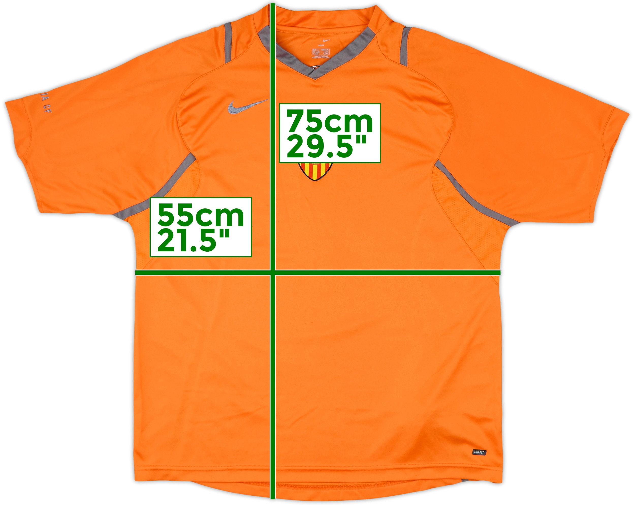 【翌日発送可能】 - Shirt Training Nike Valencia 2006-07 9/10 (L) - ウェア