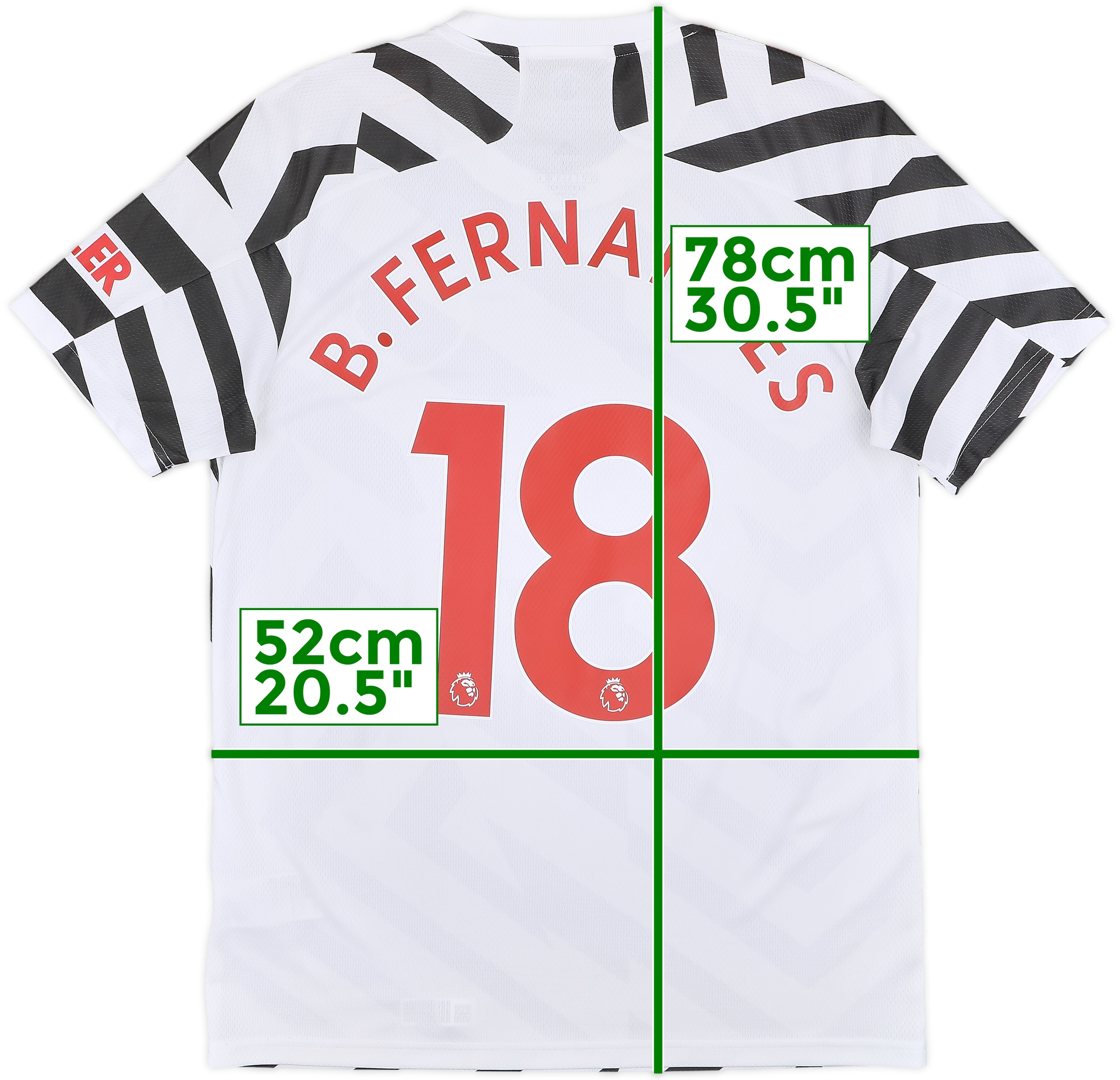 2020-21 Manchester United Third Shirt B.Fernandes #18 - 10